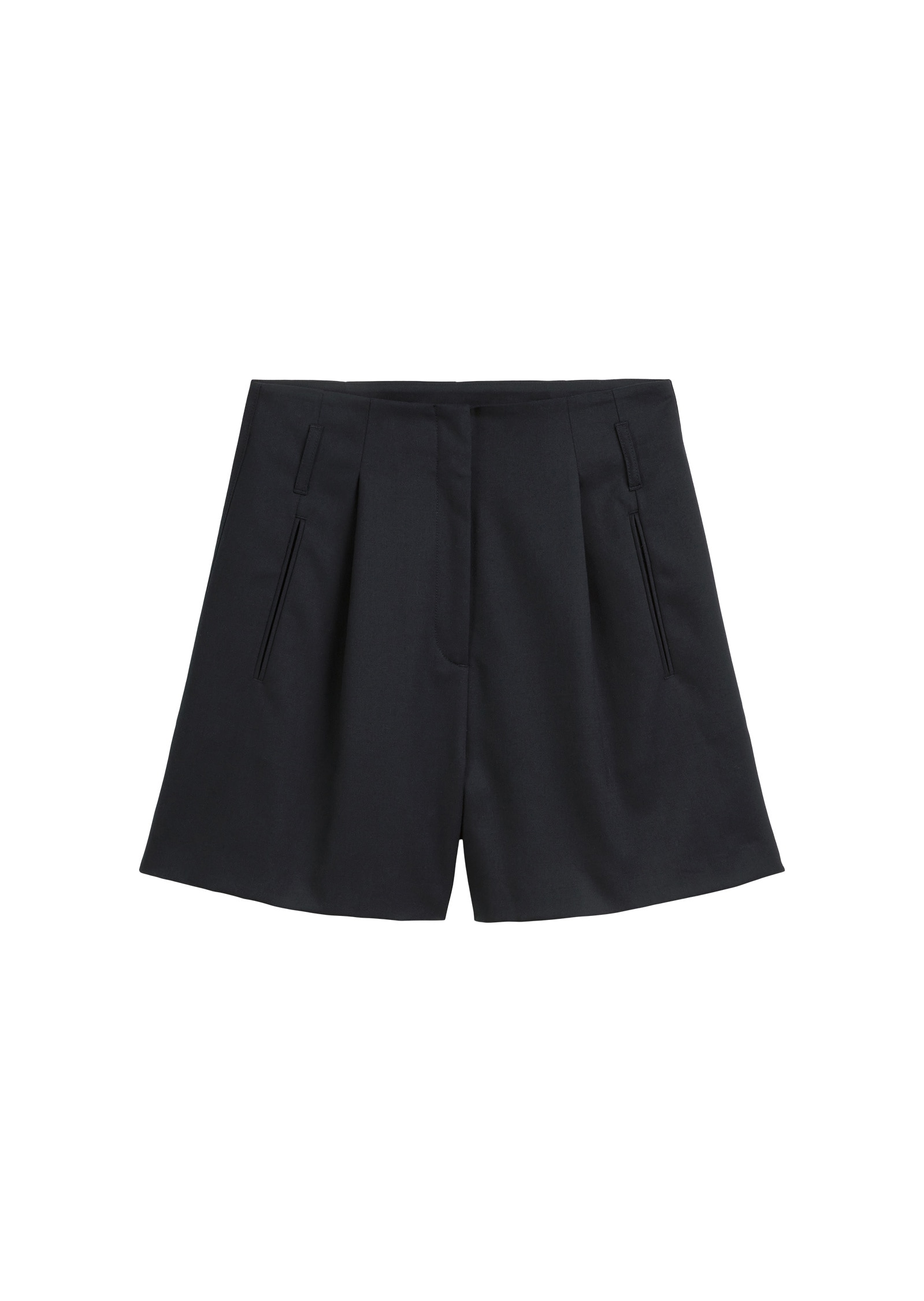 Marc O'Polo Shorts »aus Polyester-Schurwolle-Mix«