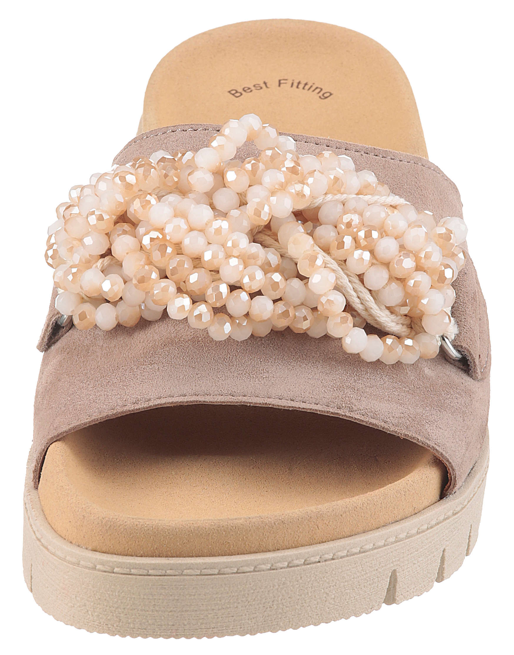 Gabor Pantolette, Plateau, Sommerschuh, Schlupfschuh mit Best Fitting Ausstattung