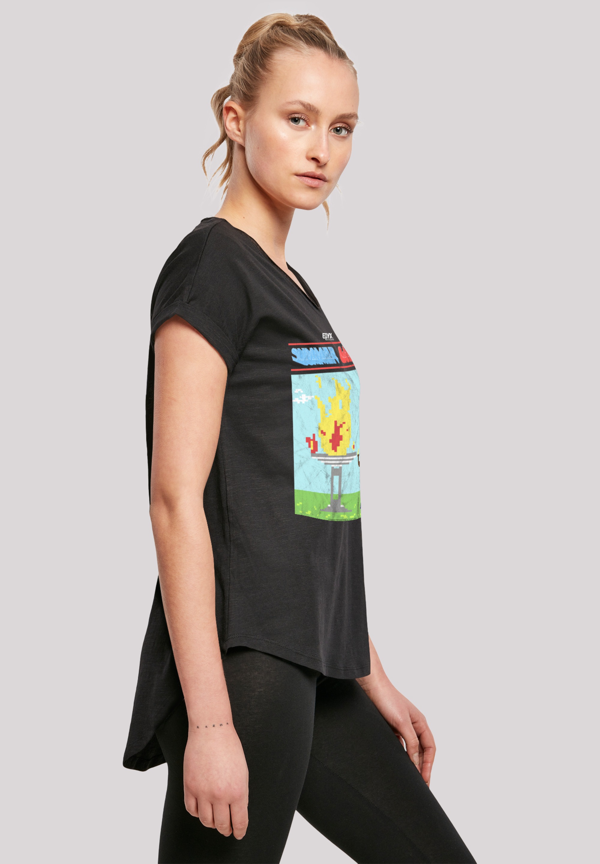 F4NT4STIC T-Shirt »Retro Gaming Summer Games«, Print
