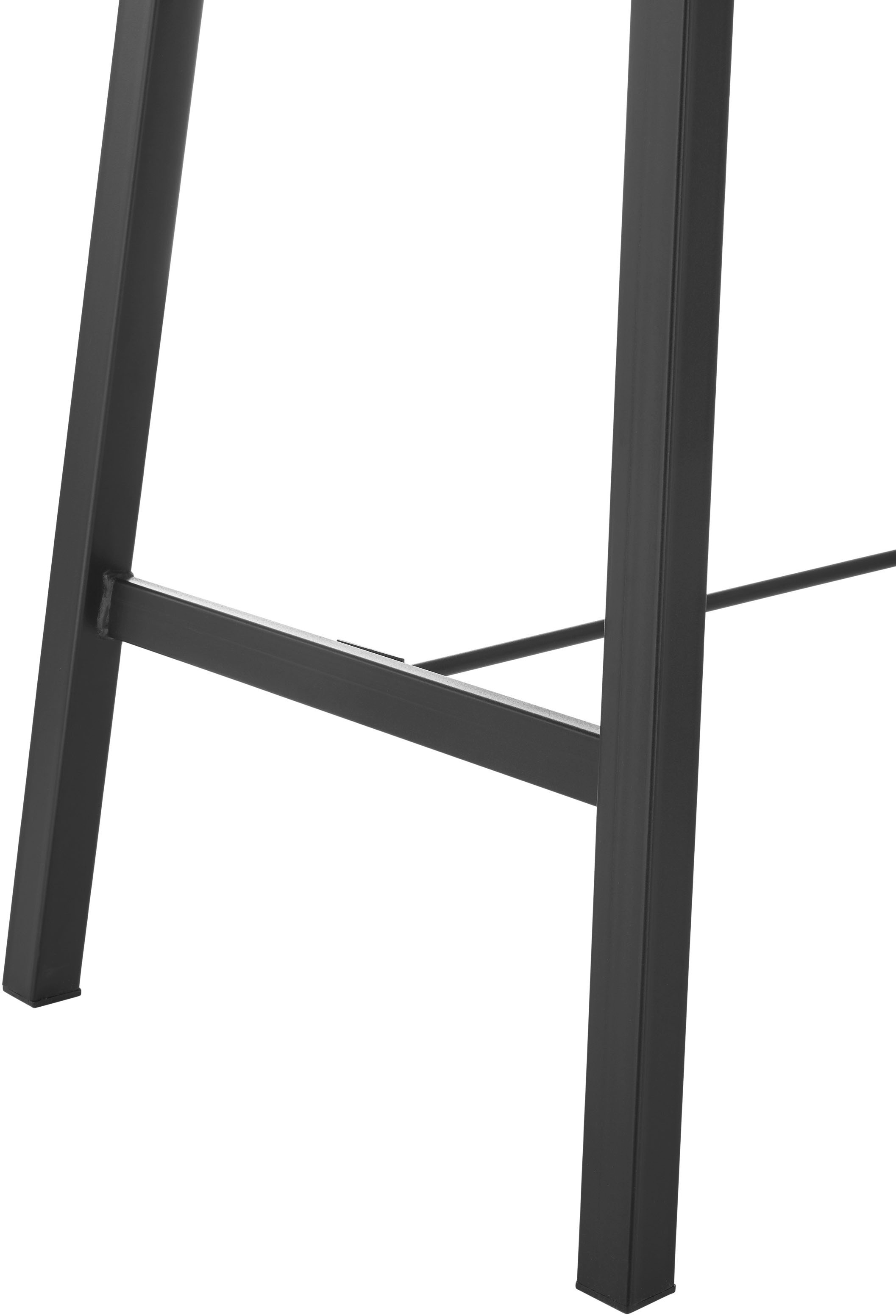 Stolkom Bartisch »Kent Eiche Massivholz geölt, Hochtisch BxHxT 120x104x60 cm«, Industrial Style Eiche Massivholz geölt durchgehende Lamelle