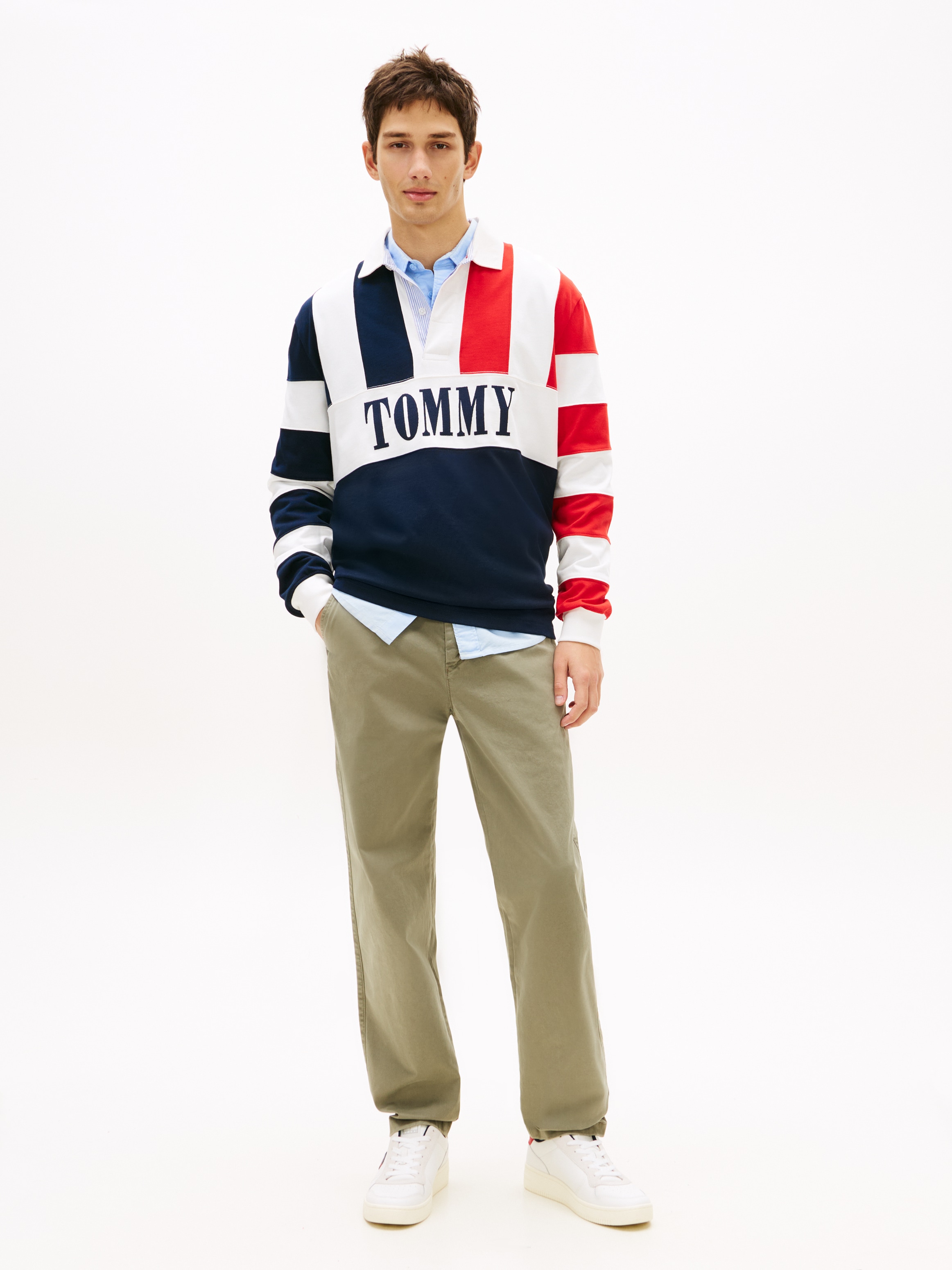 Tommy Jeans Chinohose »SONNY«  Twill aus Stretch-Baumwolle, Tapered Fit