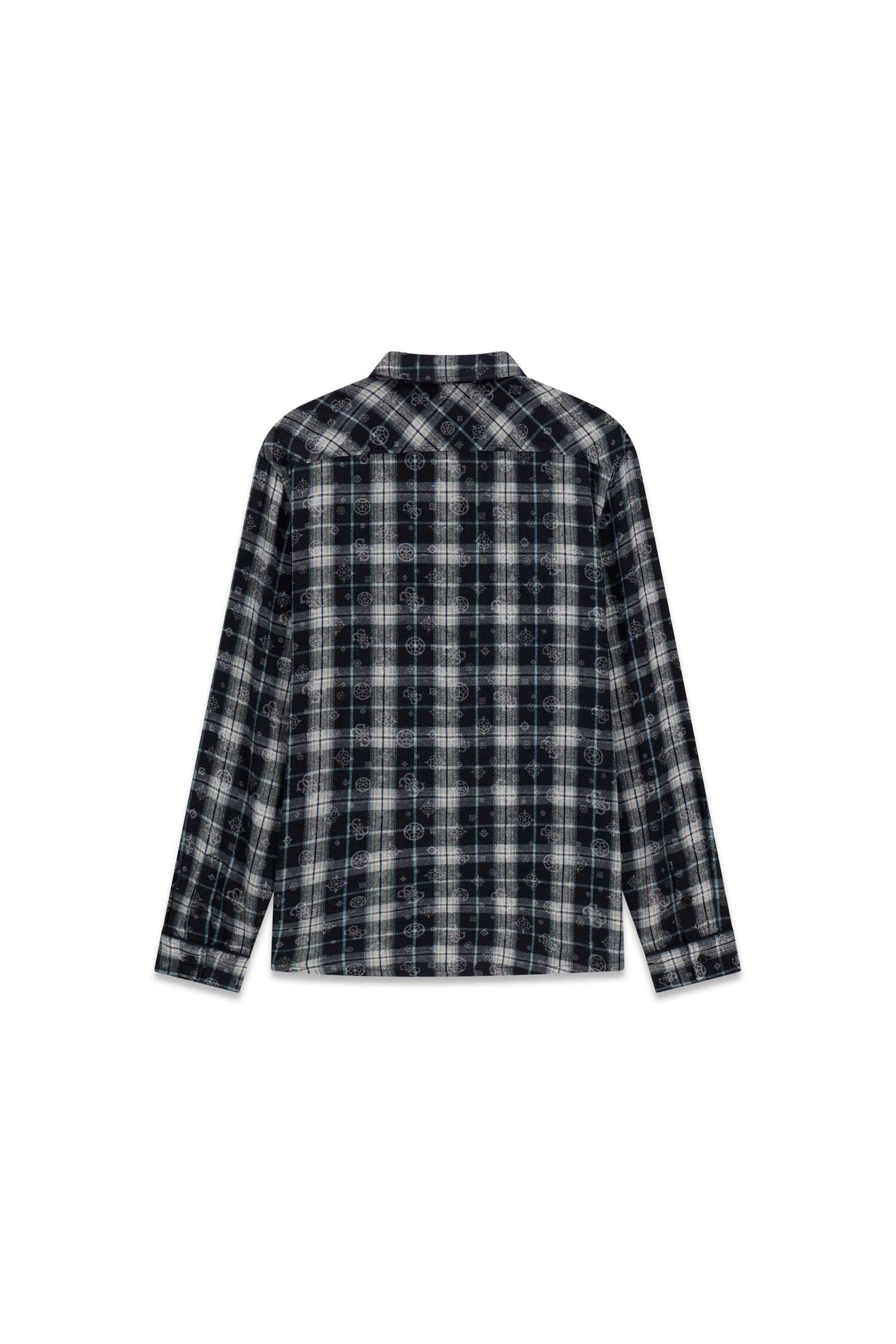 Guess Langarmhemd »OCEAN COAST PLAID« Kentkragen, reine Baumwolle, gewebtes Karo Design