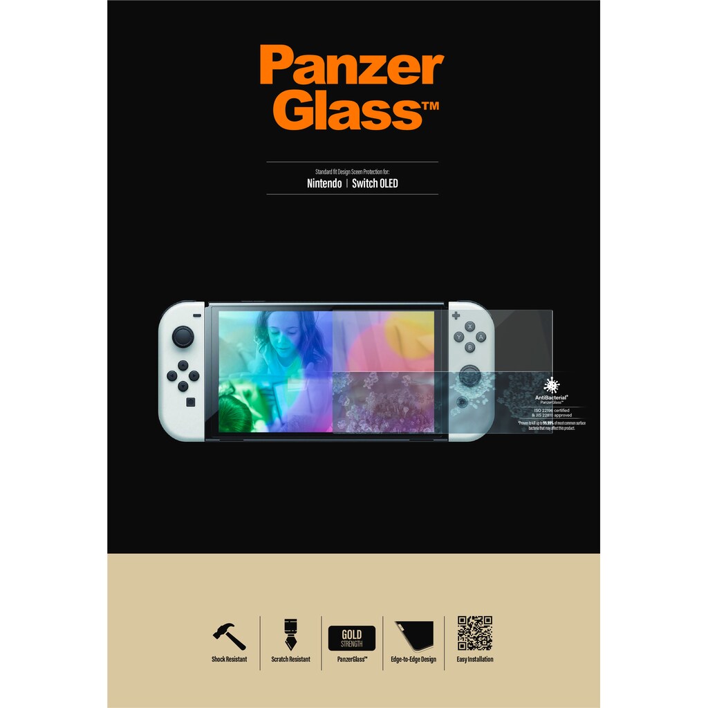 PanzerGlass Displayschutzglas »Screen Protector«, für Nintendo Switch, (1 St.)