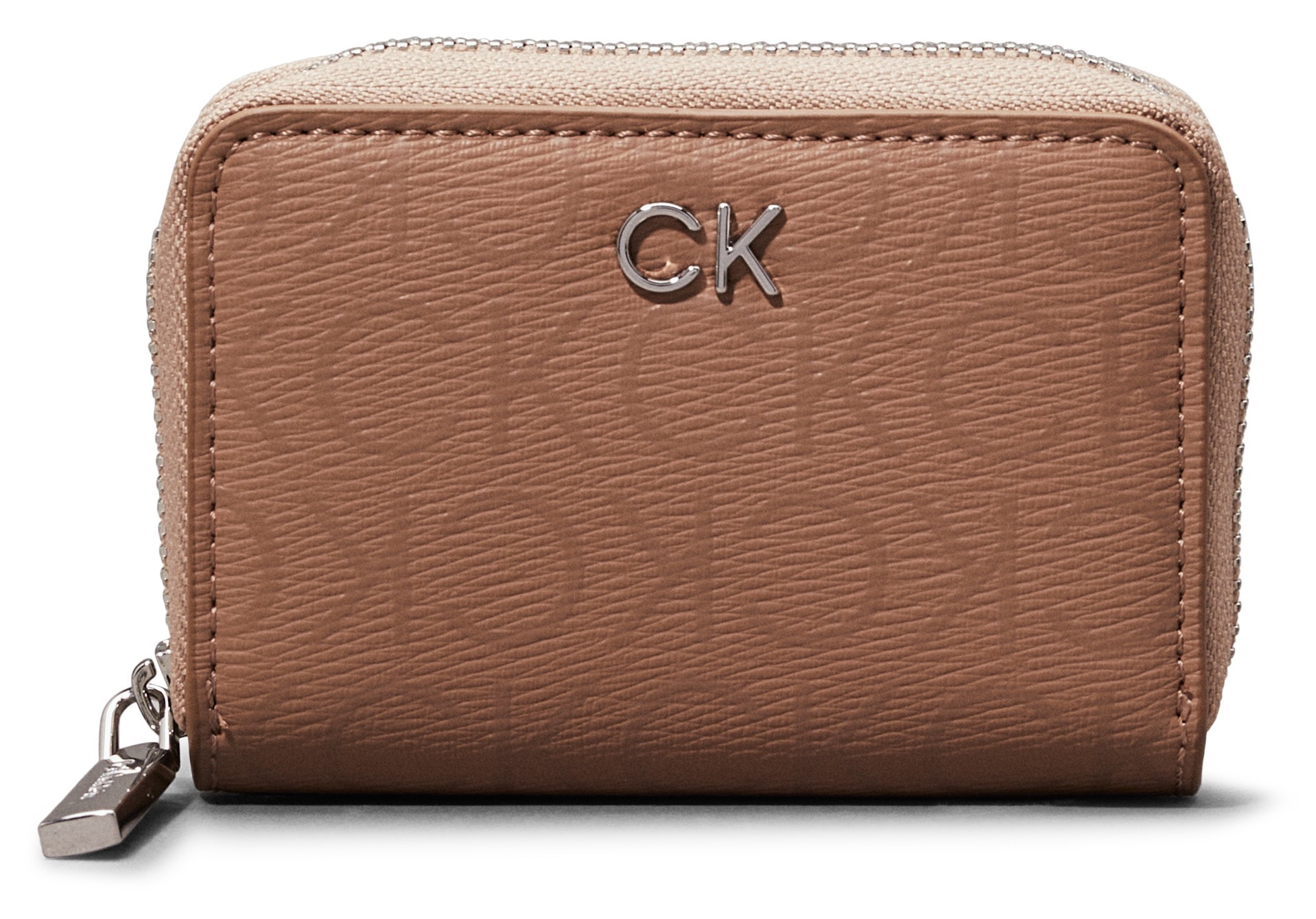 Calvin Klein Geldbörse "CK DAILY SM ZIP AROUND EPI MONO", Geldbörse Portemonnaie Damenbörse