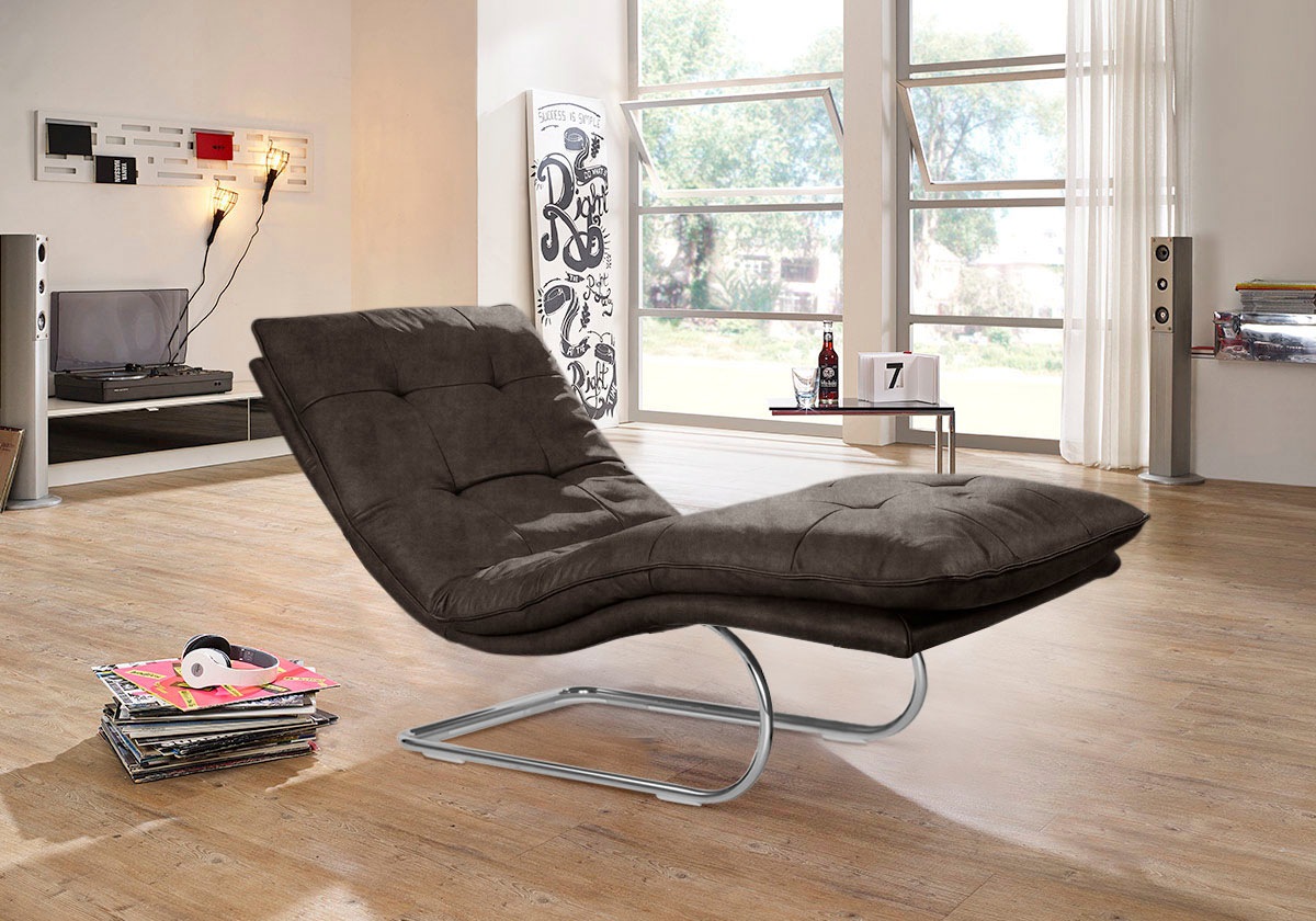 W.SCHILLIG Relaxliege "daily dreams" in Waffelkissen-Optik, wahlweise mit M günstig online kaufen