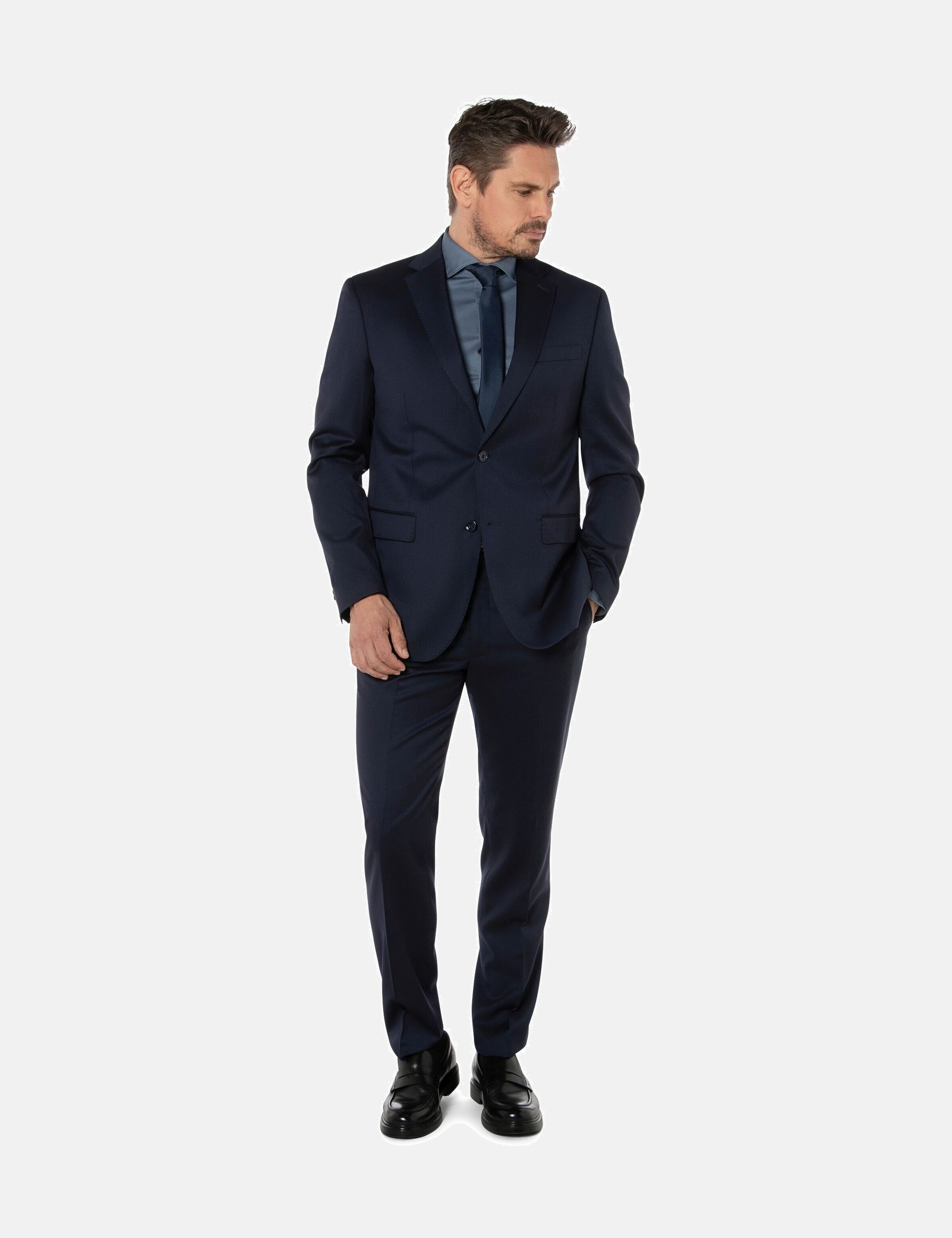 Thomas Goodwin Anzug »Anzug«, (2 tlg.), regular fit, im Modern-Fit, 10105-0-3379