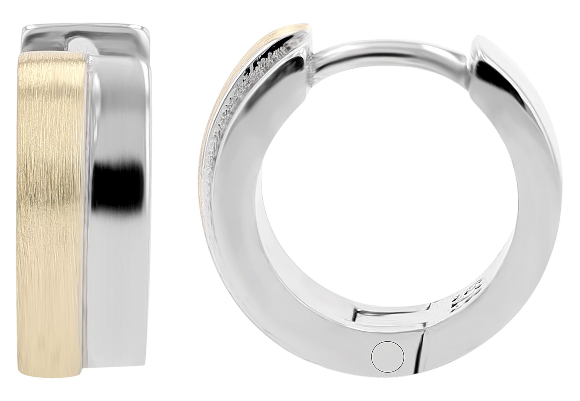 Adelia´s Klappcreolen »Damen Ohrringe – Klappcreole aus 925 Silber« Perfekt als Geschenk zum Muttertag