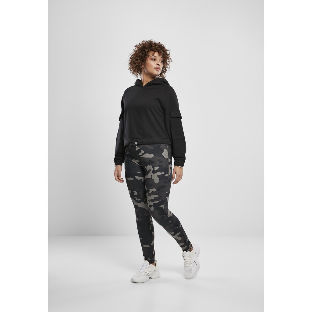 URBAN CLASSICS Leggings »Urban Classics Damen Ladies High Waist Camo Tech Leggings«, (1 tlg.)