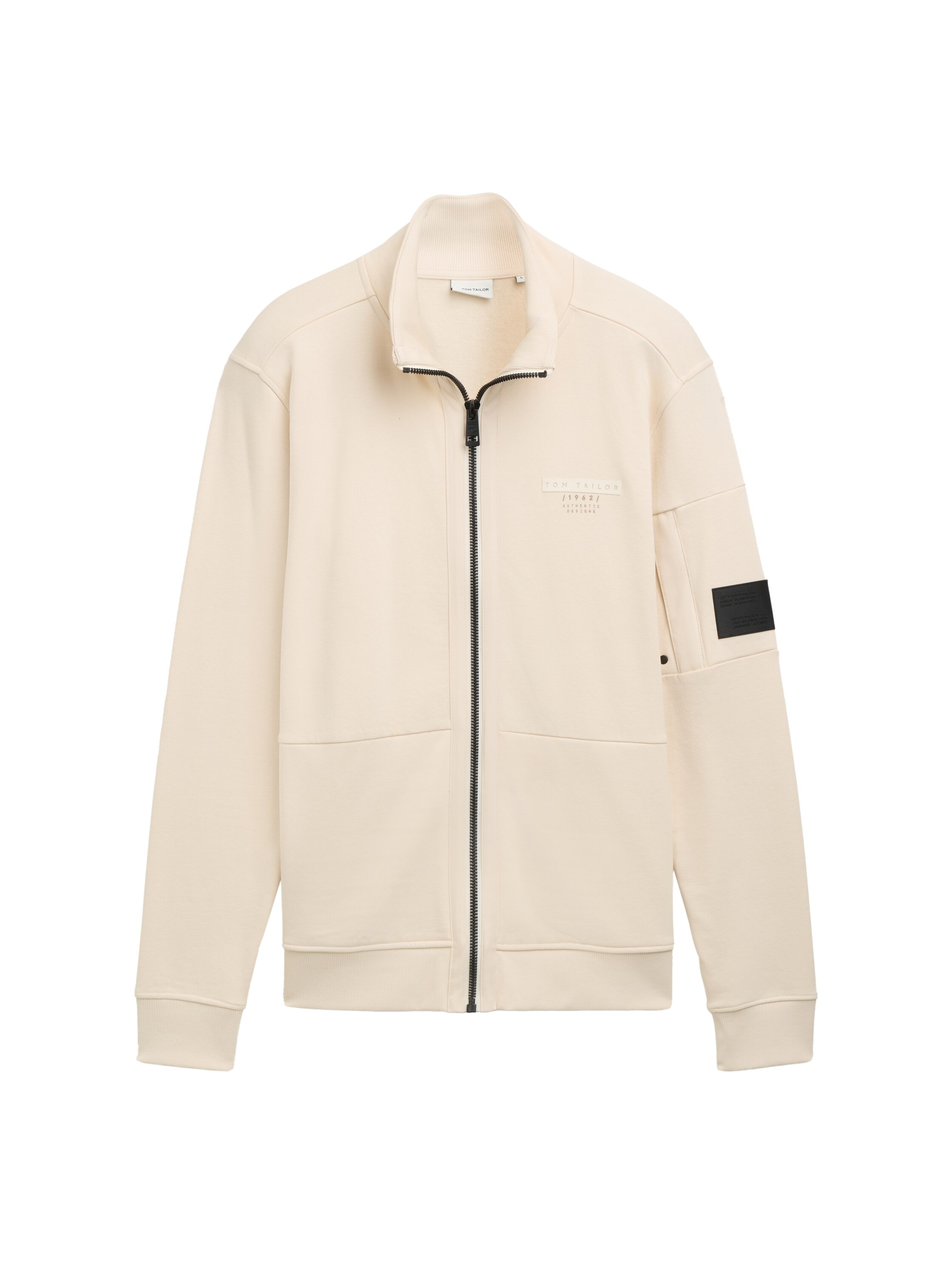 TOM TAILOR Sweatjacke, mit Print