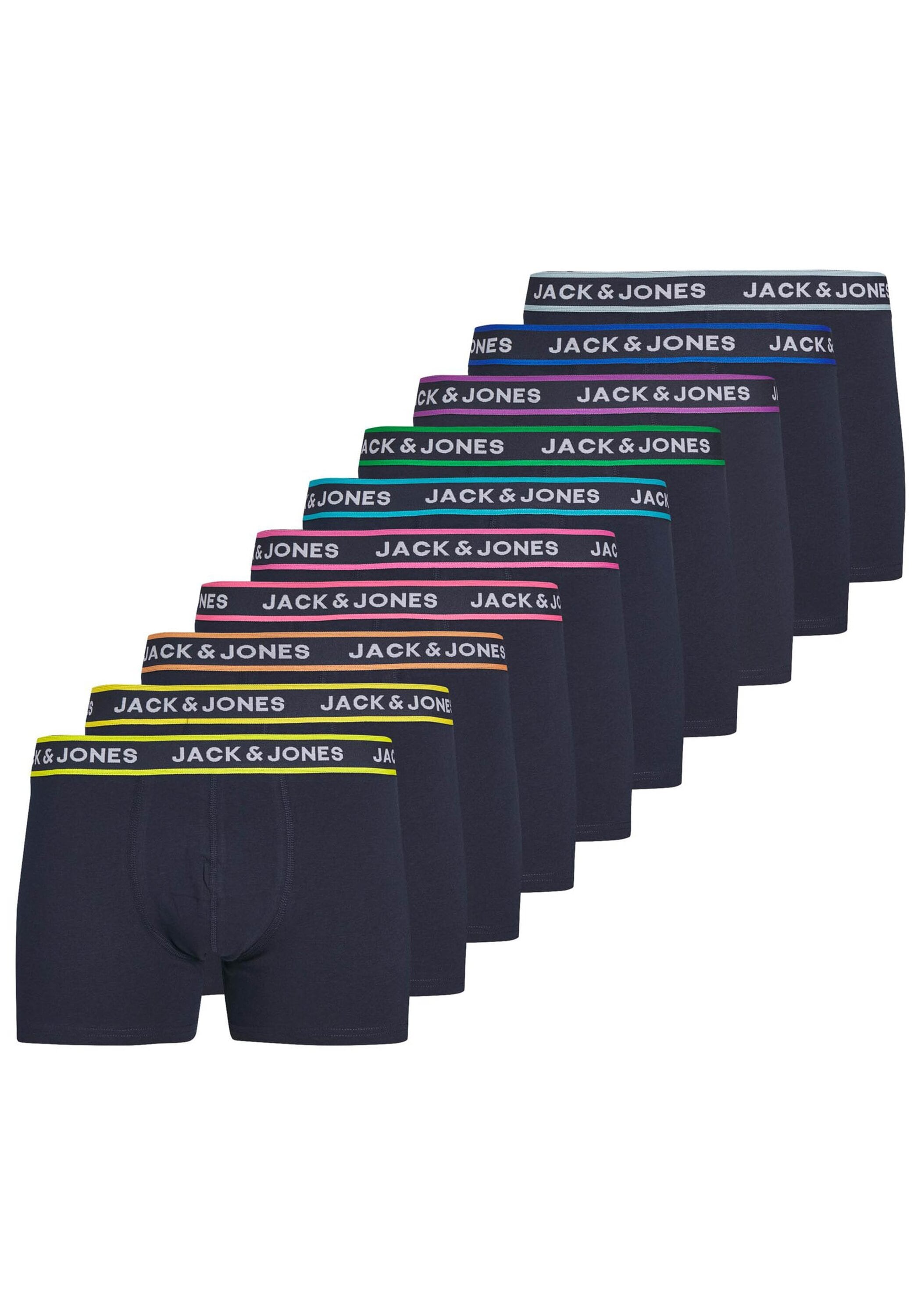 Jack & Jones Boxershorts "Boxershort JACLIME SOLID TRUNKS 10P 10er Pack" günstig online kaufen