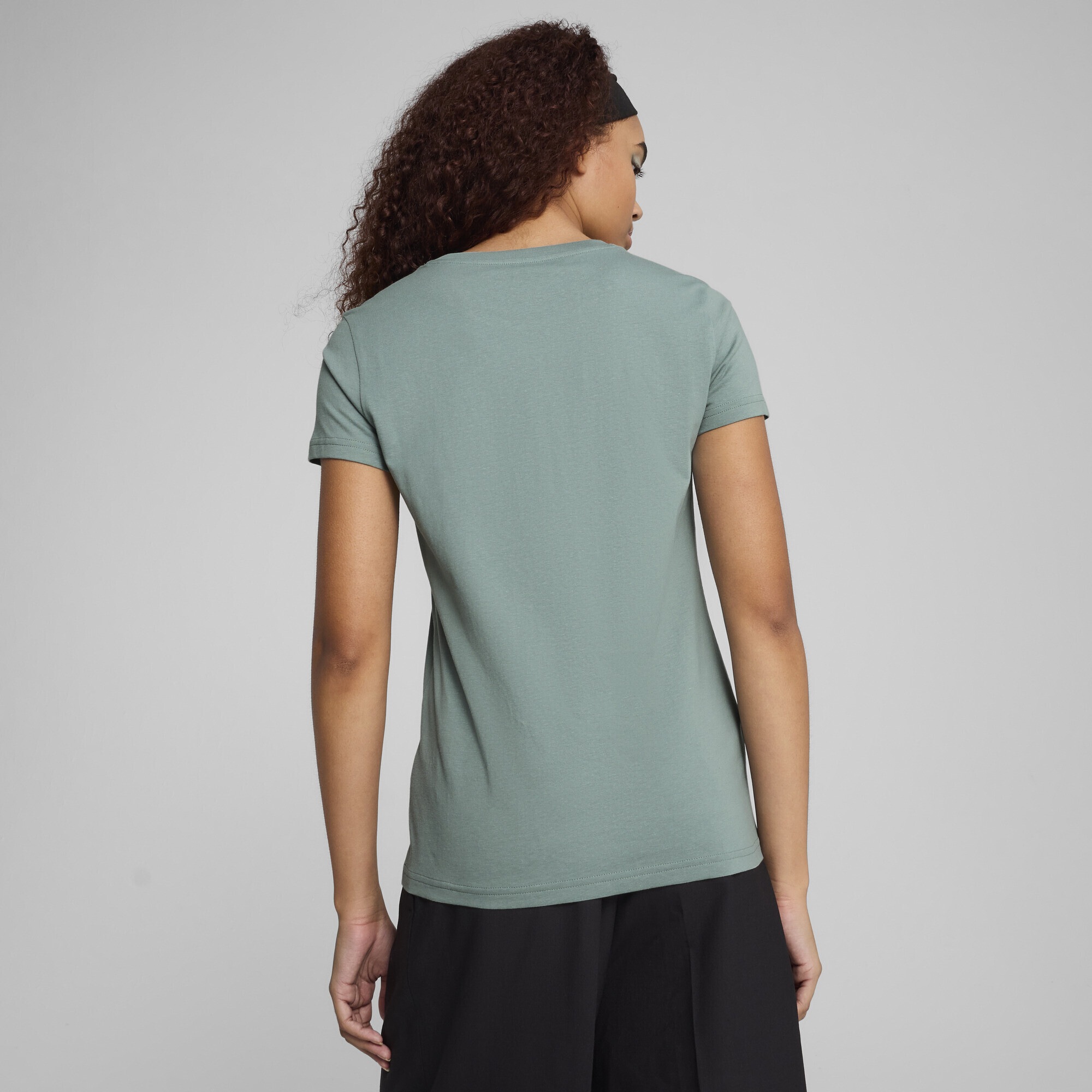 PUMA T-Shirt »ESS METALLIC No. 1 Logo T-Shirt Damen«