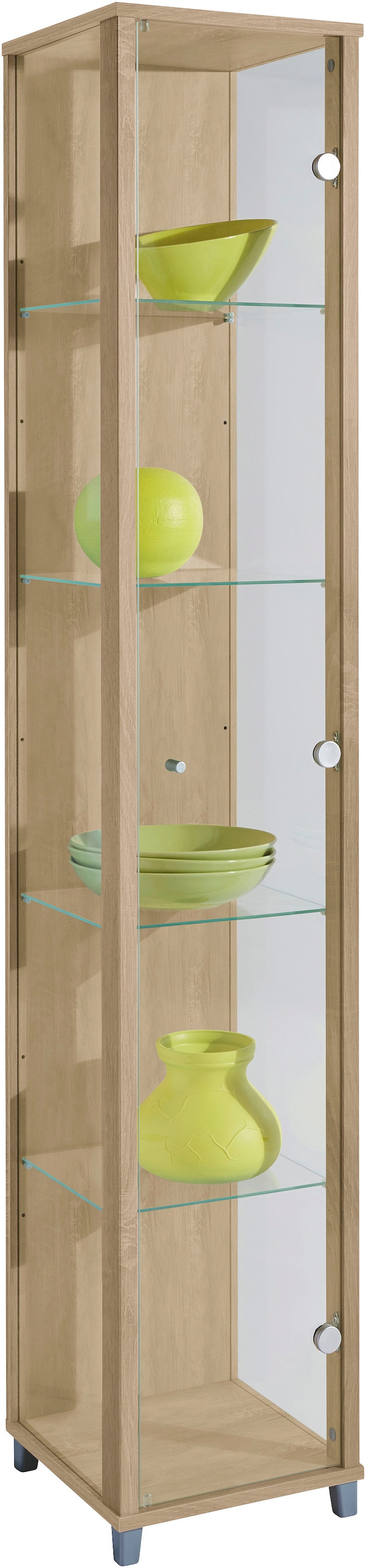 fif möbel Vitrine "OPTIMA Höhe ca. 172 cm" Standvitrine/Glasvitrine 1x Glas günstig online kaufen