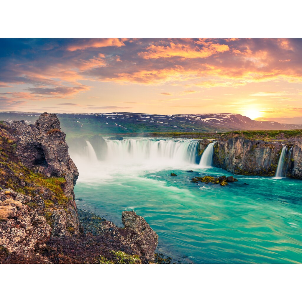 Papermoon Fototapete »Godafoss Waterfall Iceland«