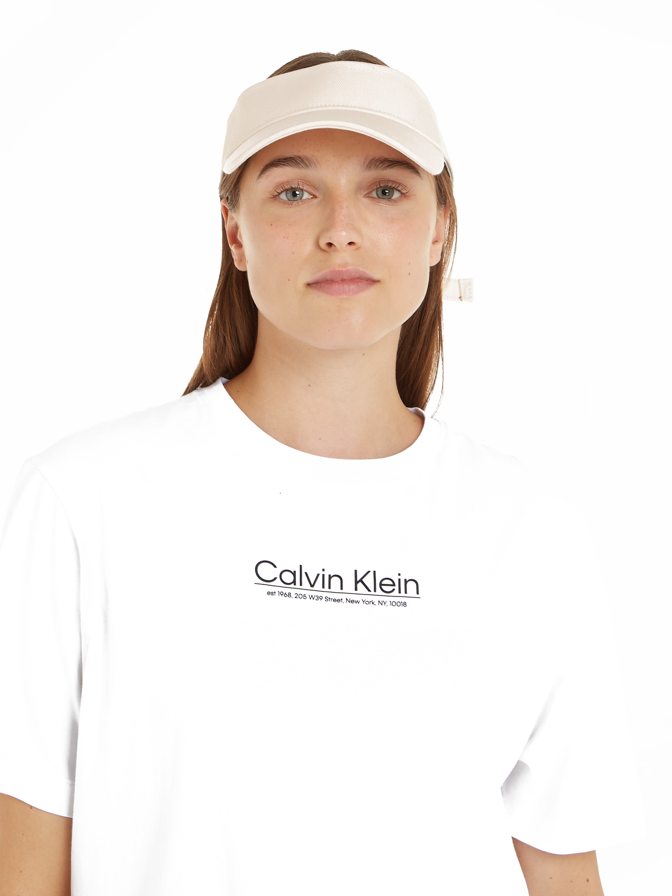 Calvin Klein Visor »LOGO STRAP CANVAS VISOR«