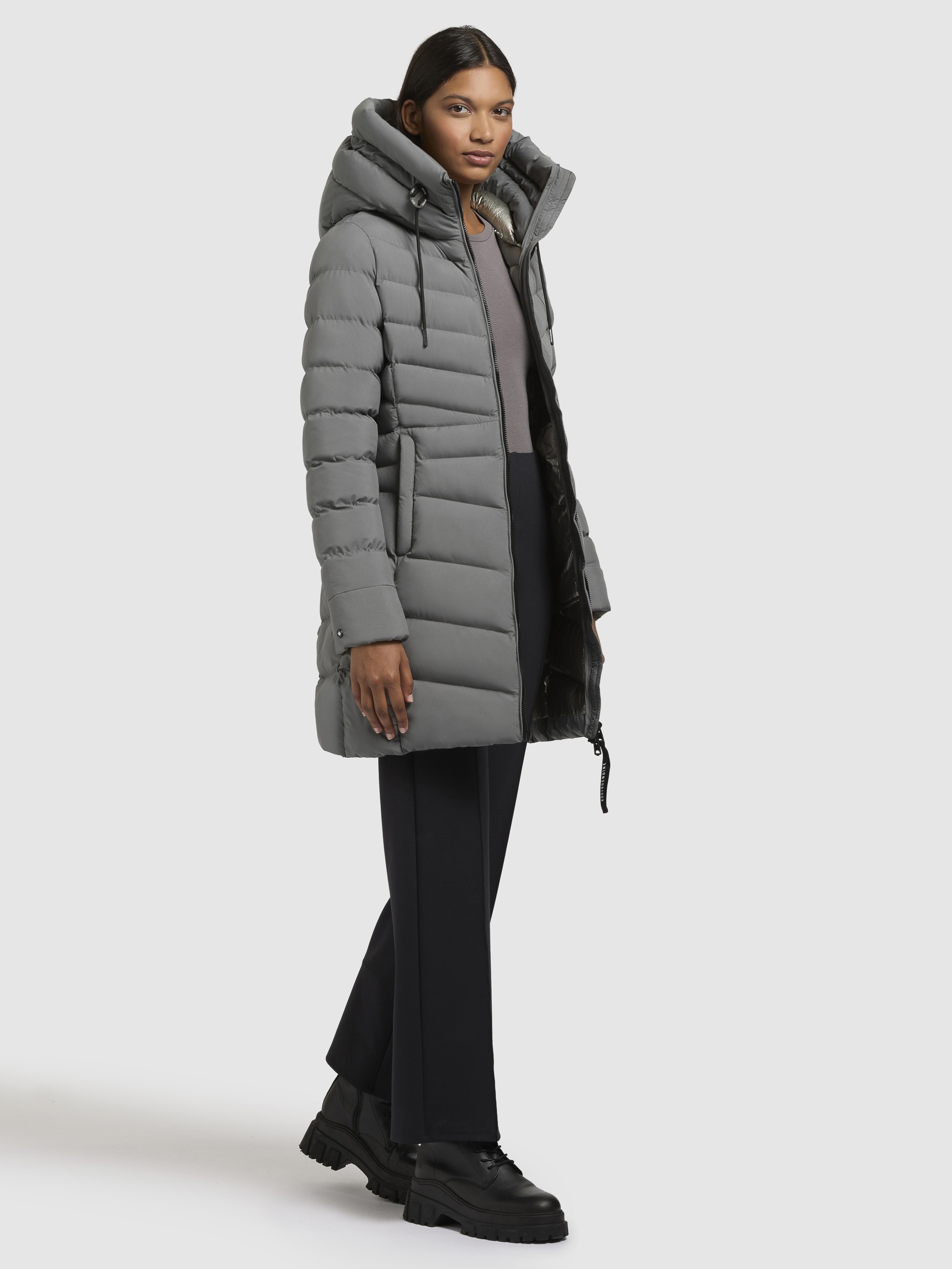 khujo Steppjacke »TUHANI4« mit Kapuze