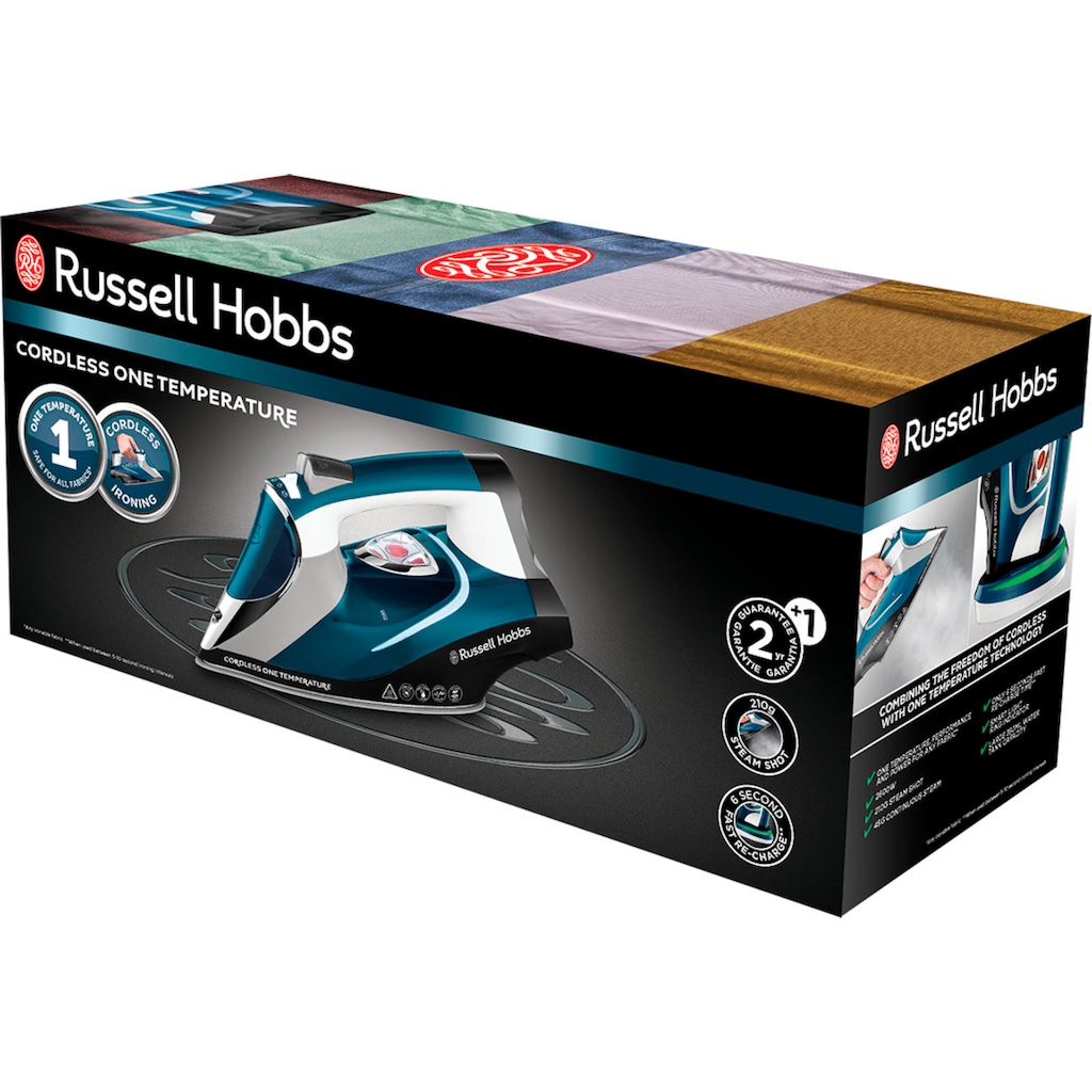 RUSSELL HOBBS Dampfbügeleisen »Cordless One Temperature 26020-56«, 2600 W