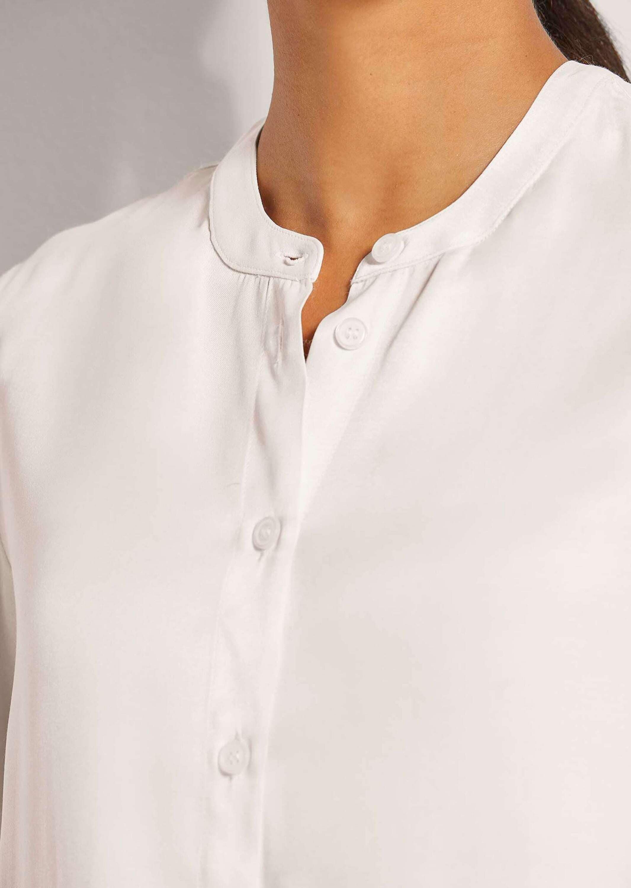 MADELEINE Langarmbluse »Bluse Rundhals-Bluse«