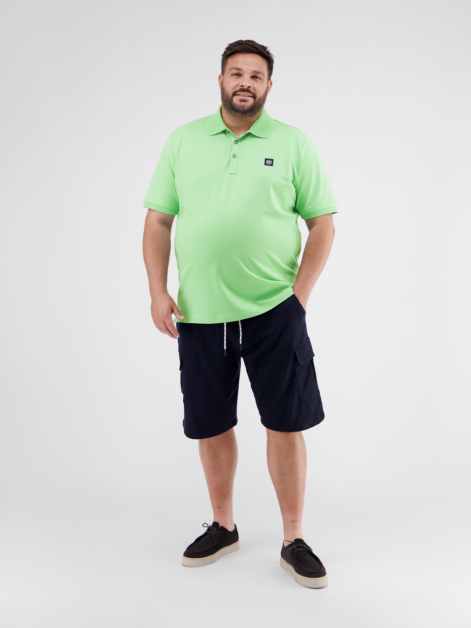 LERROS Poloshirt »LERROS Poloshirt in Übergrößen, bequem und sportiv«