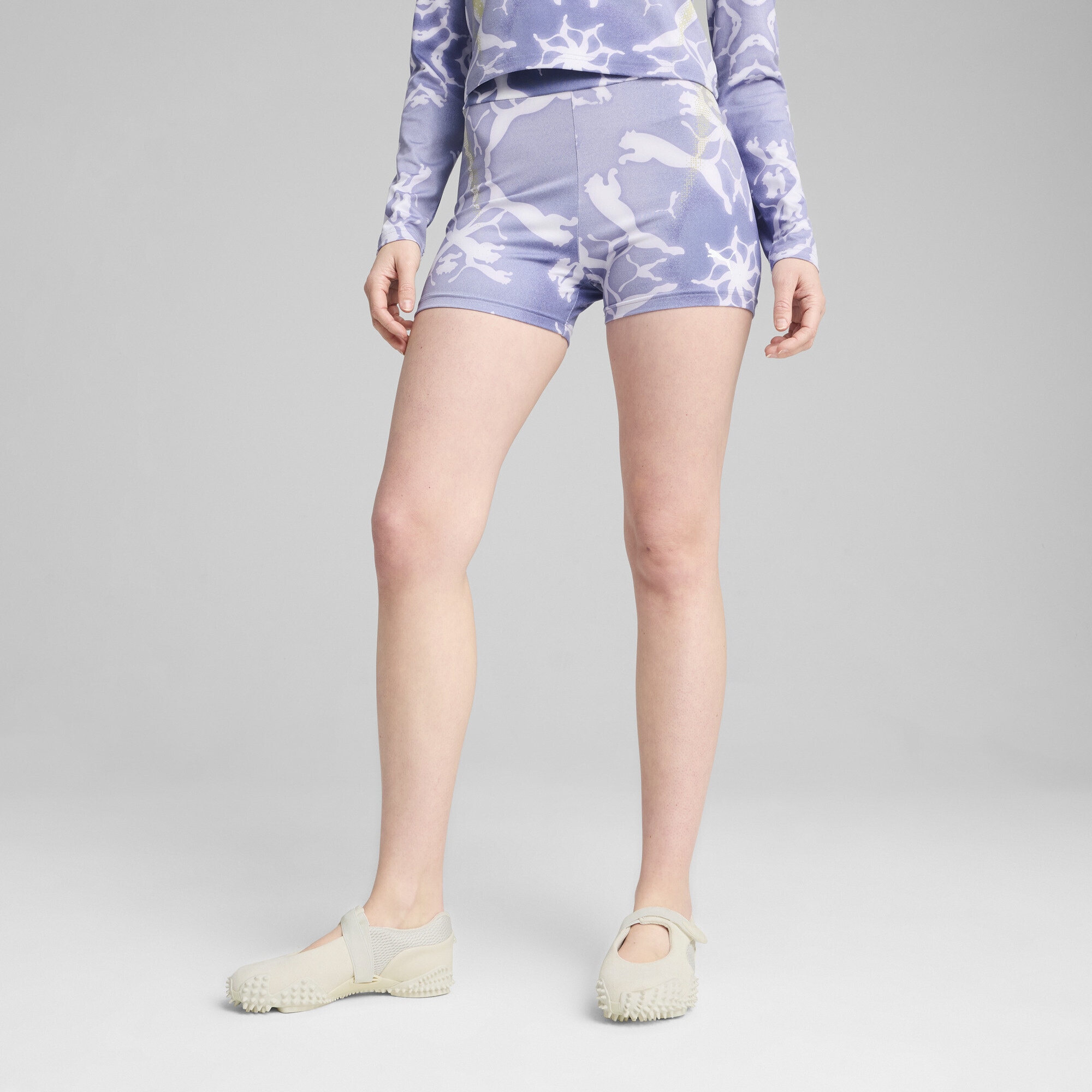 PUMA Leggings »DARE TO 3" Leggings mit Allover-Print Damen«