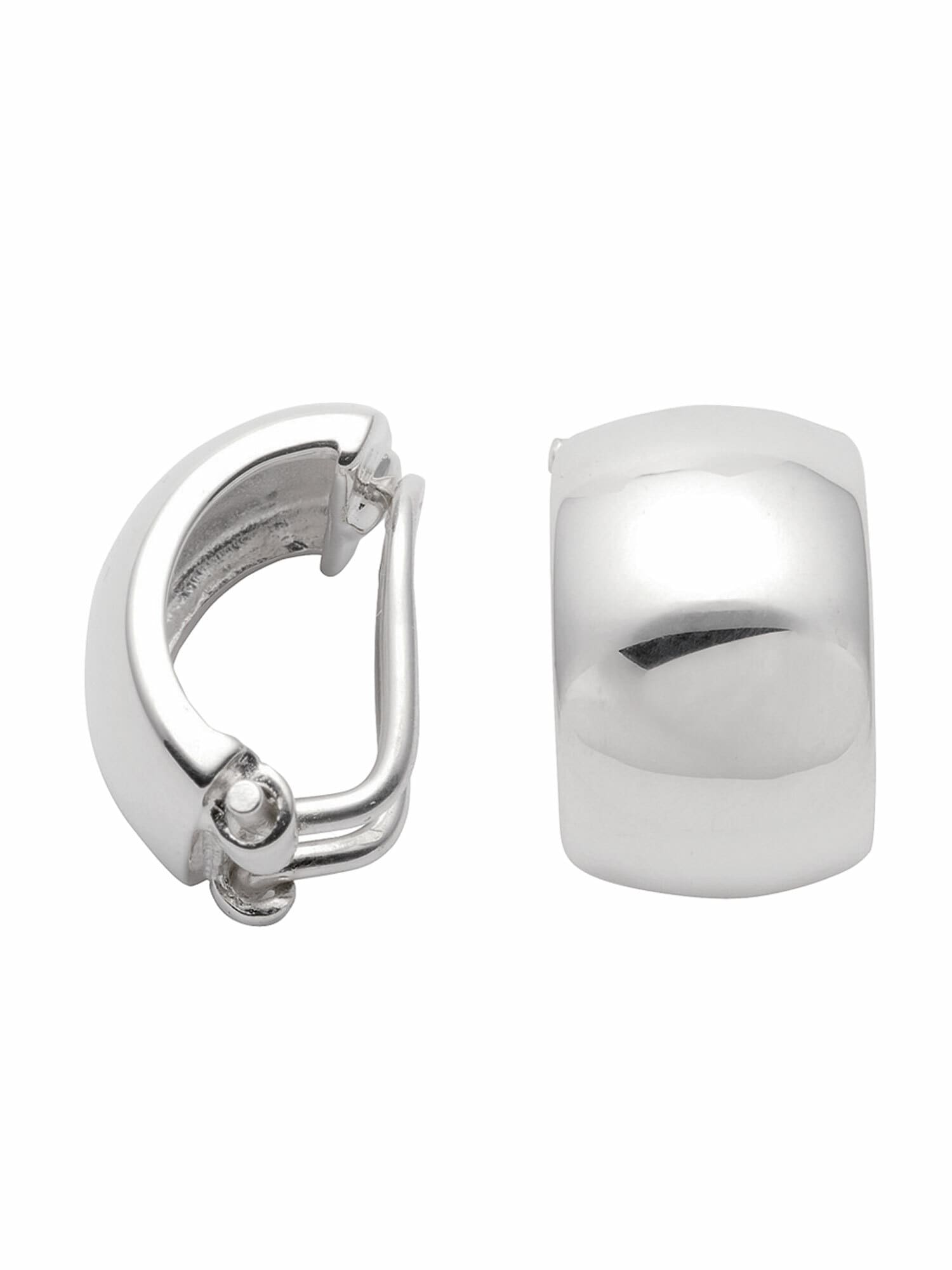 Adelia´s Paar Ohrhänger »1 Paar 925 Silber Ohrringe / Ohrclips«, 925 Sterling Silber Silberschmuck für Damen