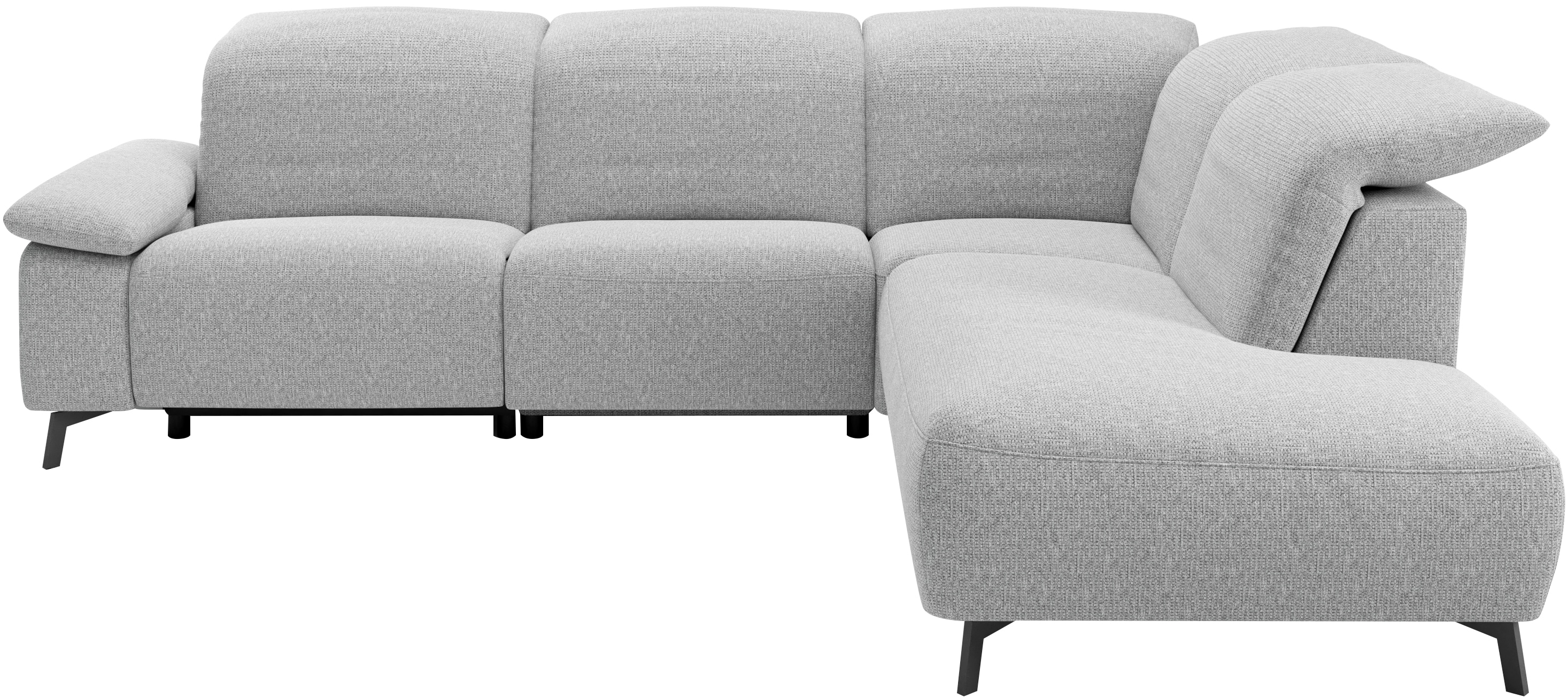 Musterring Ecksofa "MR 370, intelligenter Komfort im modernen Design" Optionale Relaxfunktion, flexible Kopfteile & klappbare Armlehnen