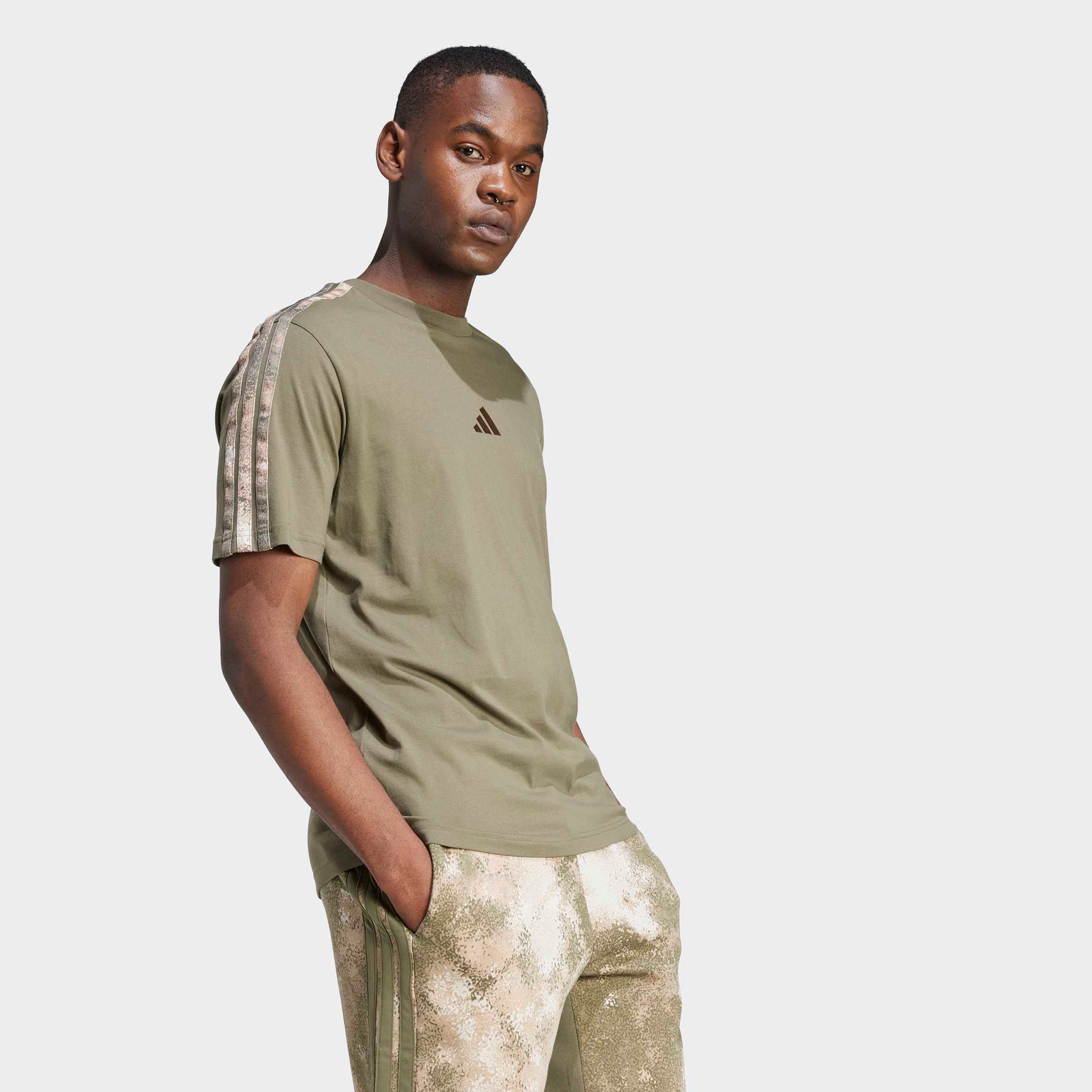 adidas Sportswear T-Shirt "M SEA AOP T" sportlicher Stil, mit Rundhalsaussc günstig online kaufen