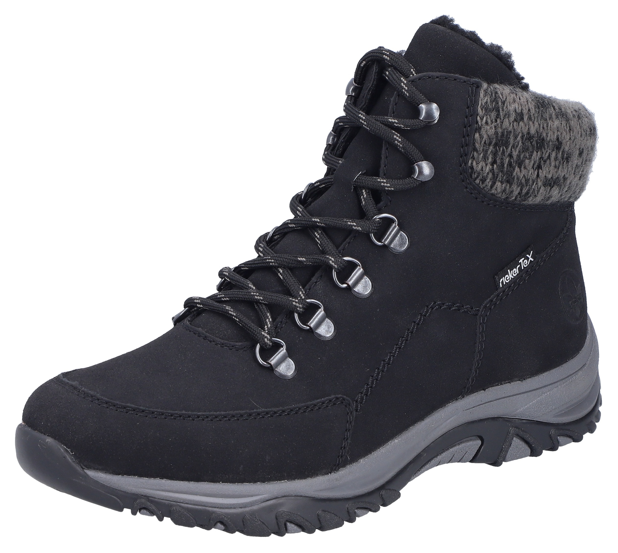 Rieker Schnürboots, Stiefelette mit TEX-Membran und Warmfutter