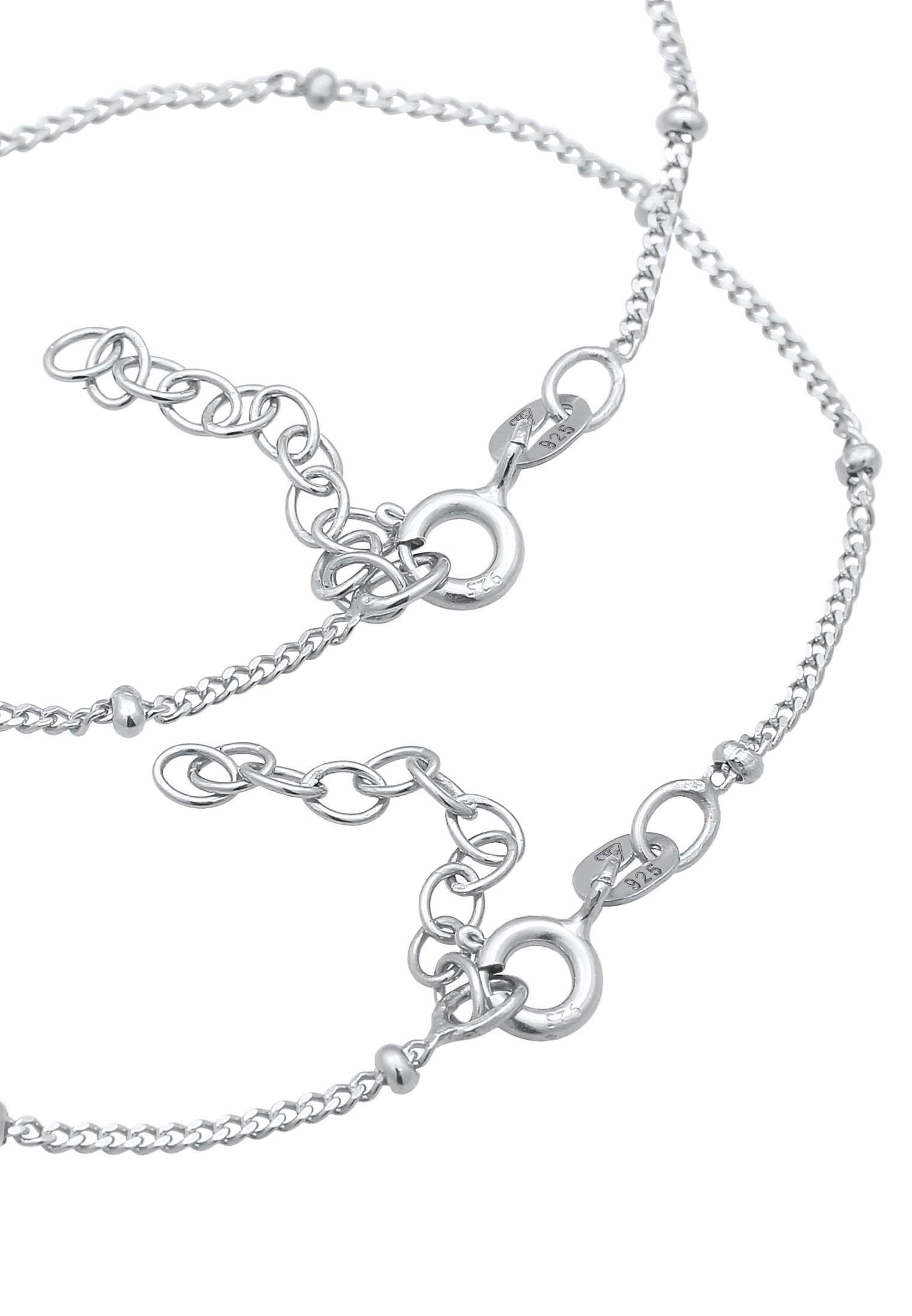 Elli Armketten Set »Armband Herz Liebe Cut Out Mutter Kind Set 925 Silber«