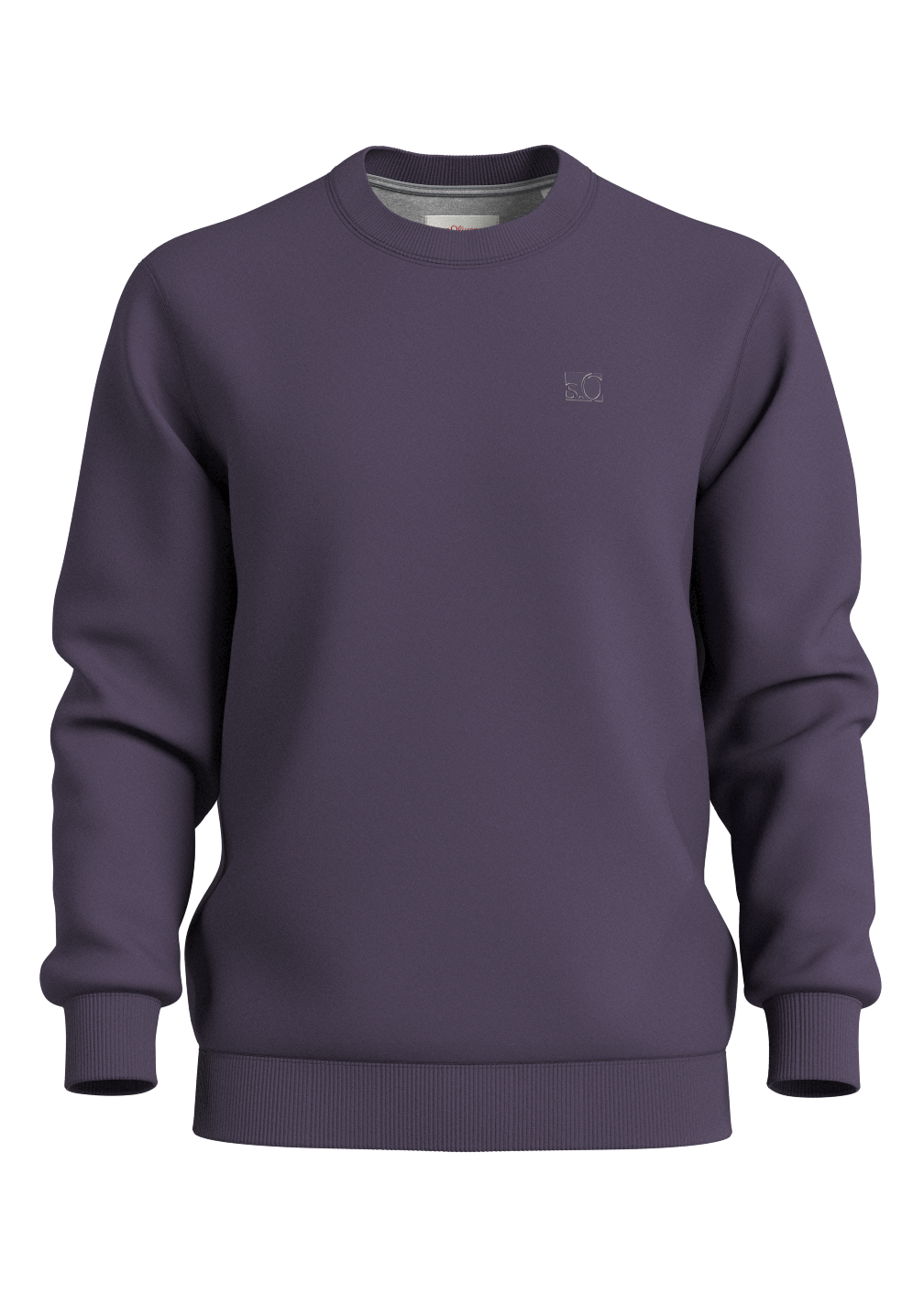 s.Oliver Sweatshirt, mit Logo Stickerei