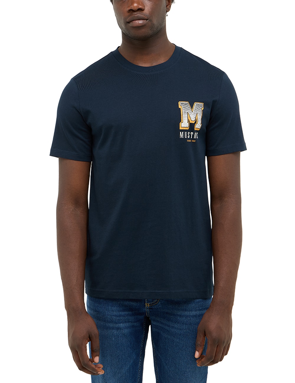 MUSTANG T-Shirt "Stlye Austin" mit Logo Print günstig online kaufen