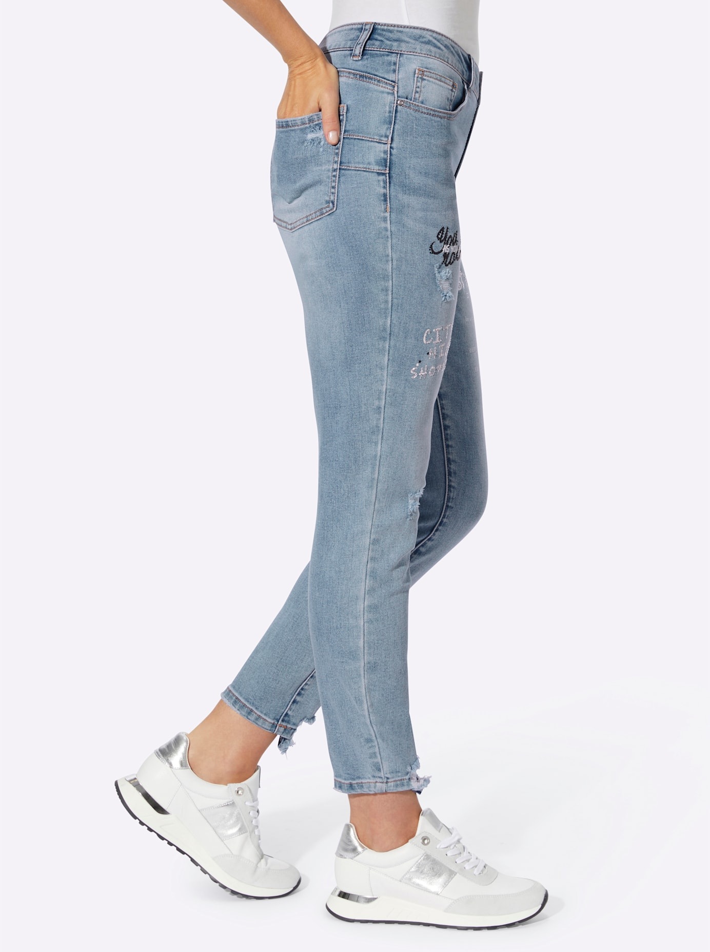 heine Bequeme Jeans 1 Stk. tlg. günstig online kaufen