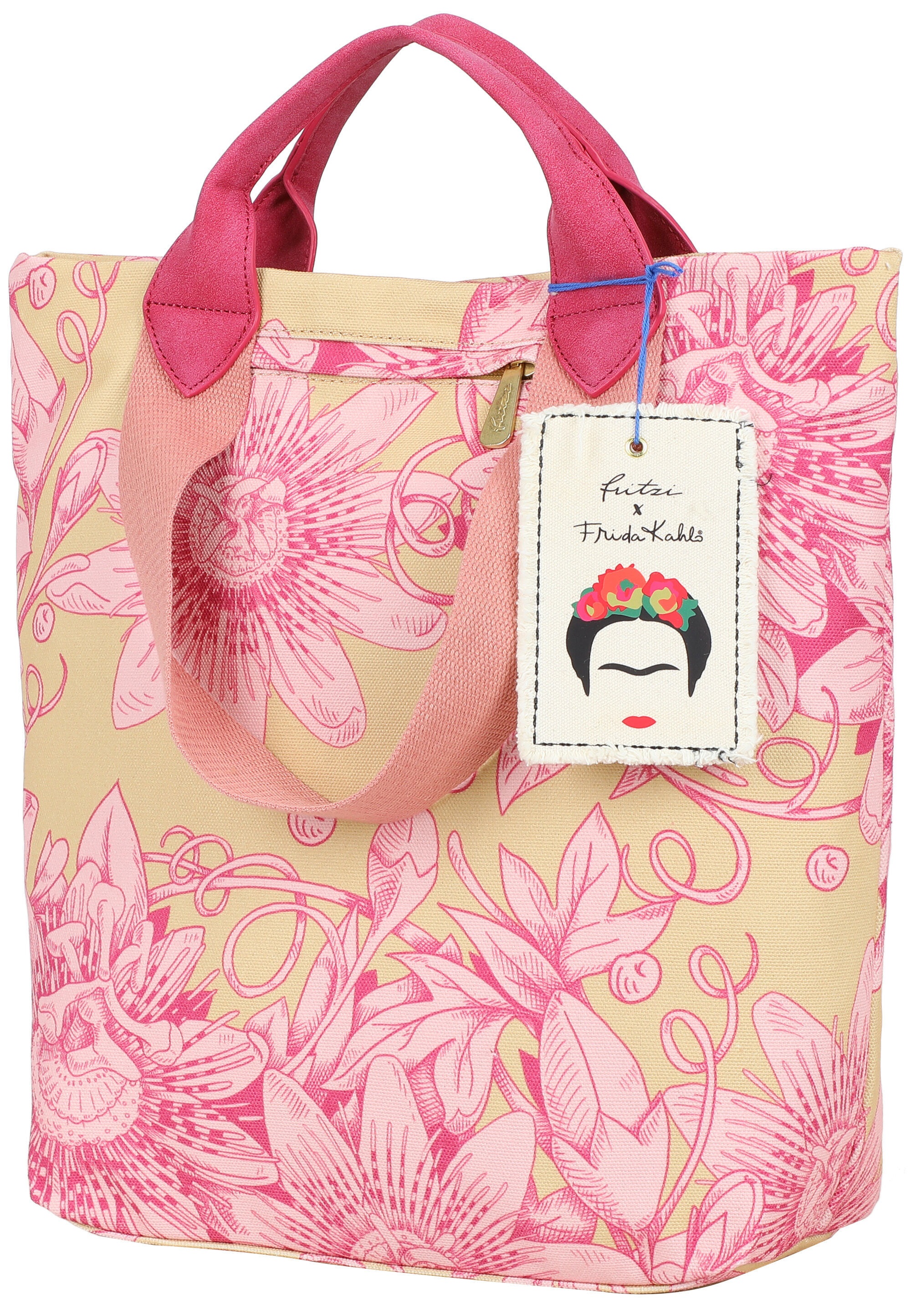 Fritzi aus Preußen Skirucksack »Fritzi x Frida Kahlo« mit Blumenprint