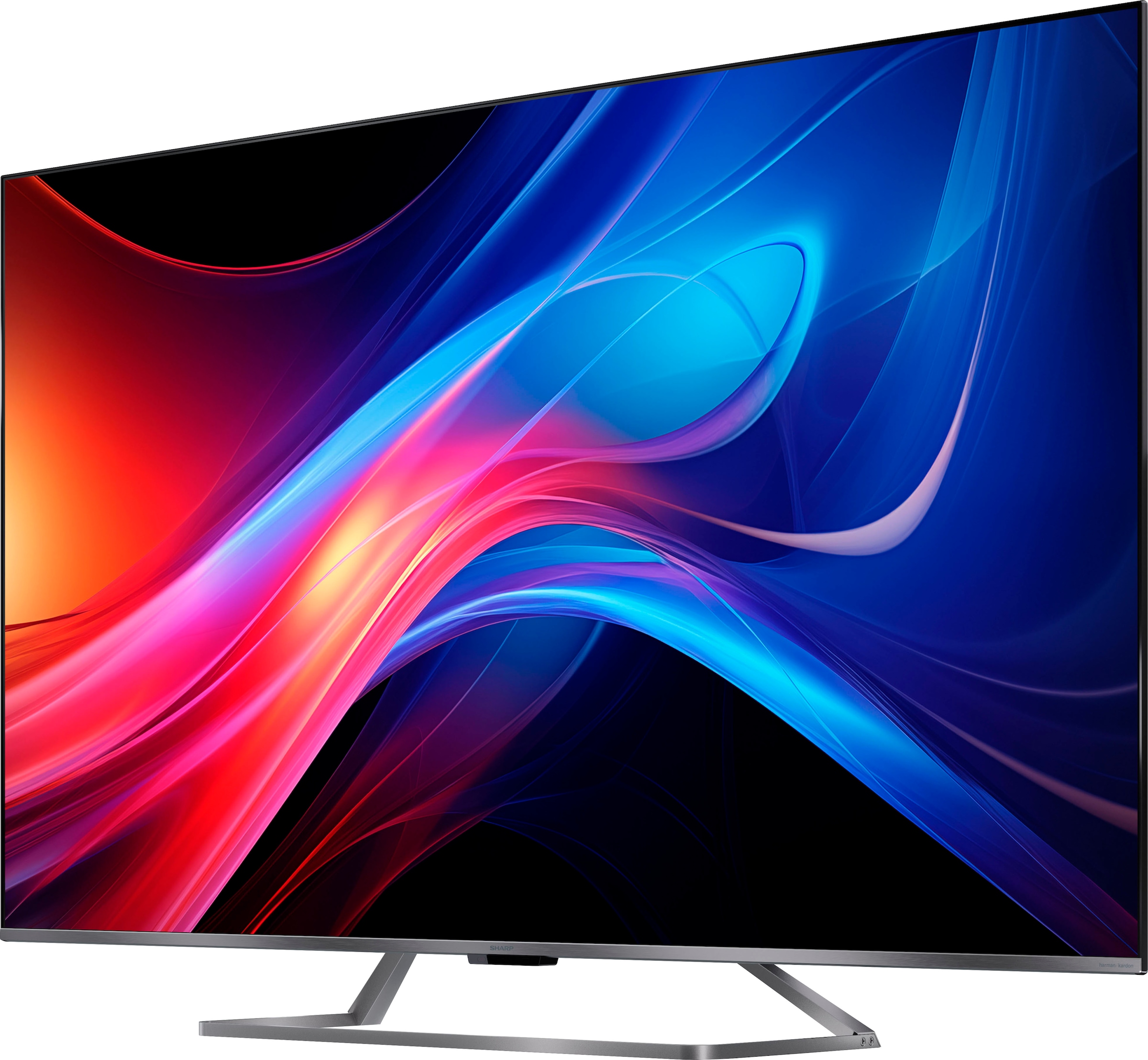 Sharp QLED-Fernseher »4T-C65GP7x«, 4K Ultra HD, Smart-TV-Google TV