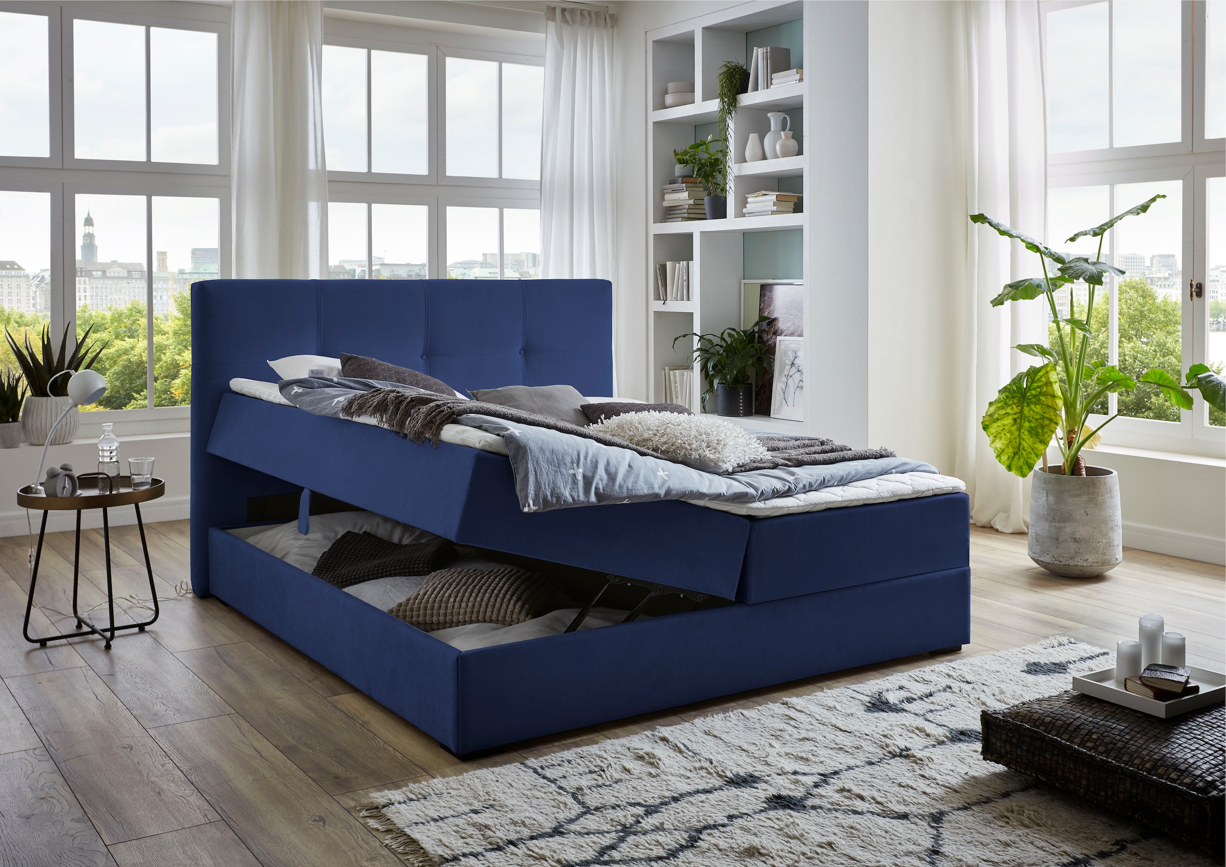 ATLANTIC home collection Boxbett »Lucy«, mit Bettkasten