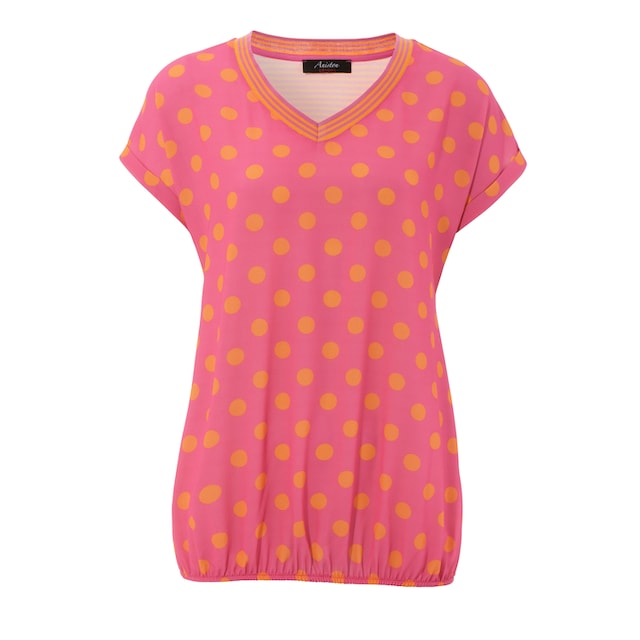 Aniston CASUAL T-Shirt, im Material- und Mustermix kaufen | BAUR