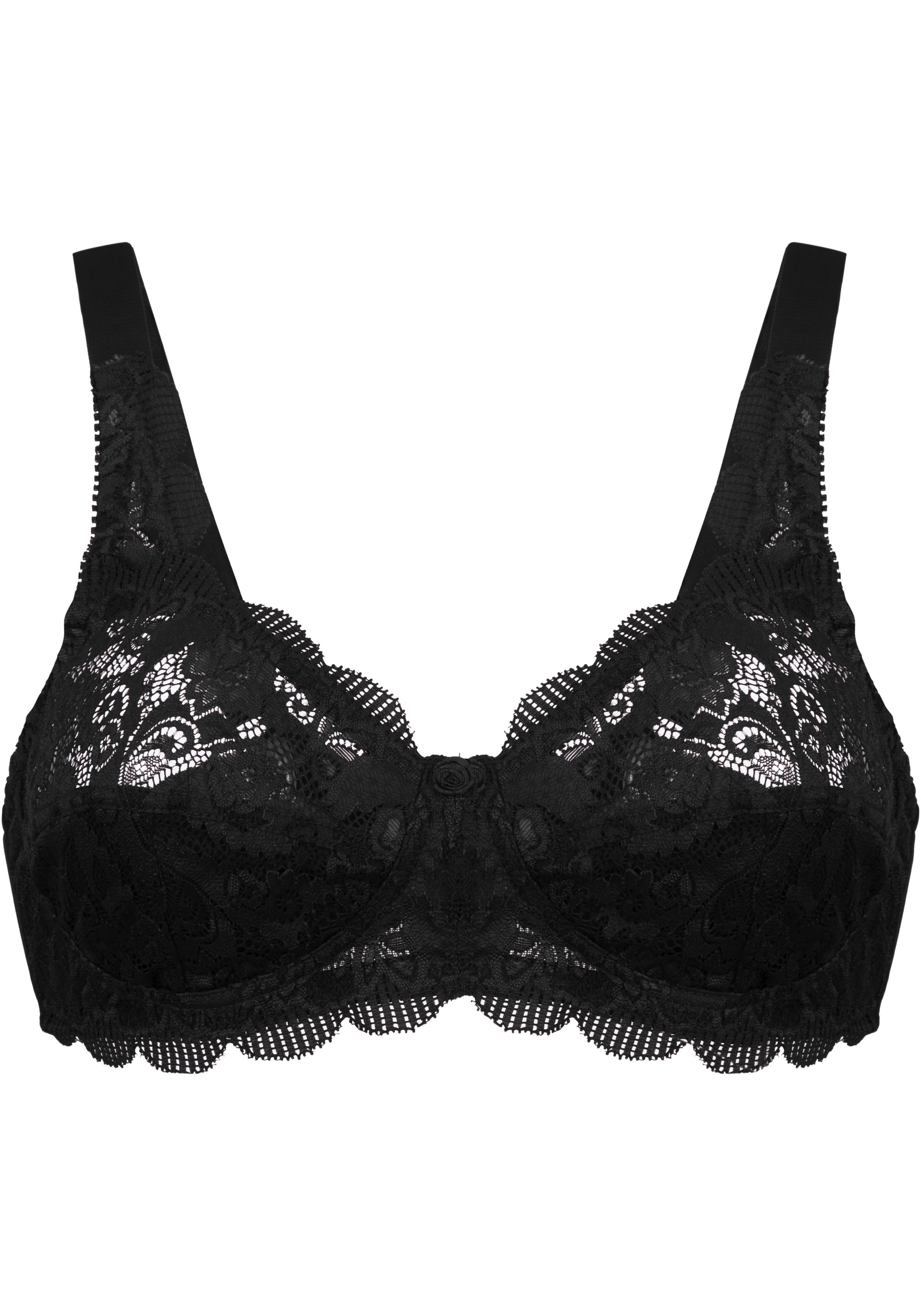 Thumbnail - Susa Bügelloser BH "Latina" 2er Pack, zarte Spitze, atmungsaktiv, elastisch, bequem, BH-Set