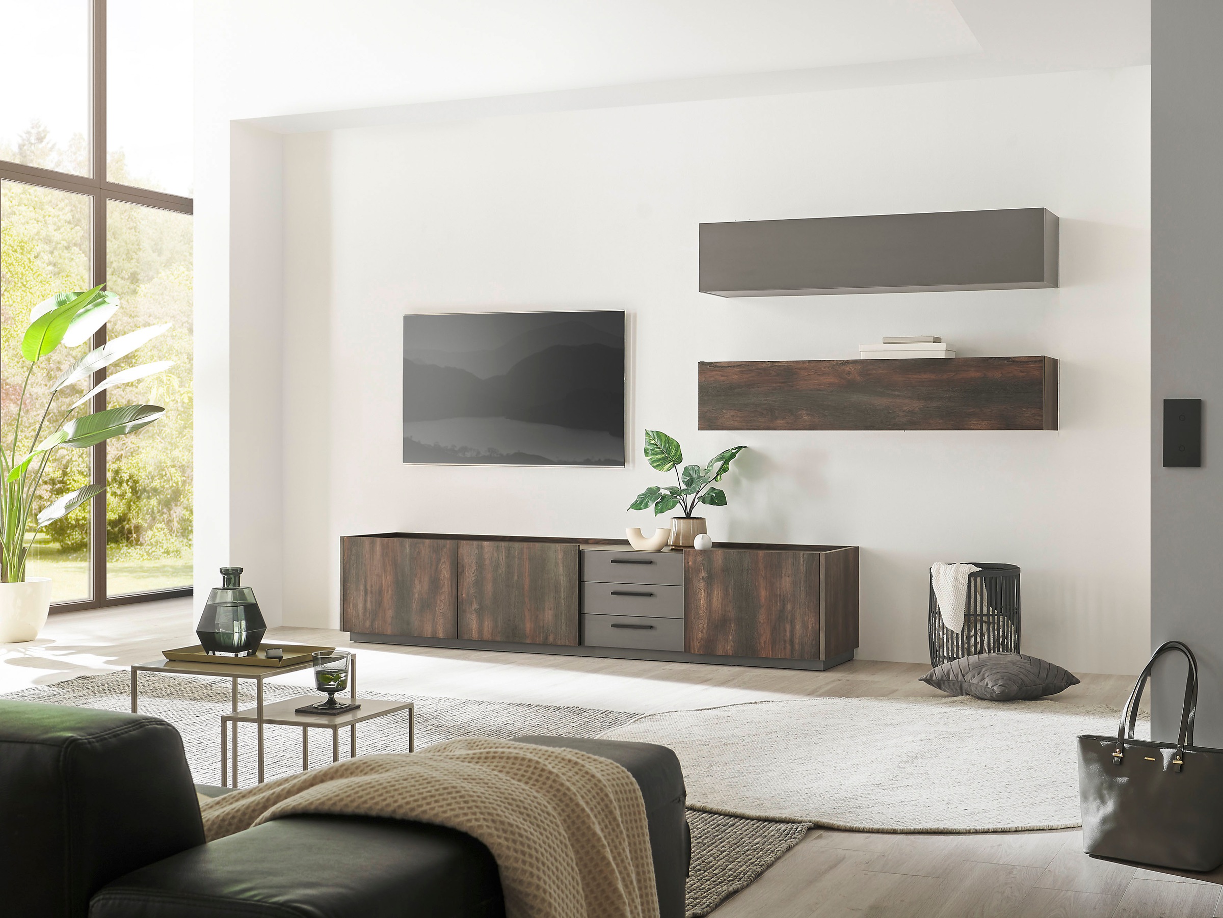 INOSIGN Schrank-Set »LARGO«, (Set, 3 St.), mit Soft-Close und Push to open-Funktion