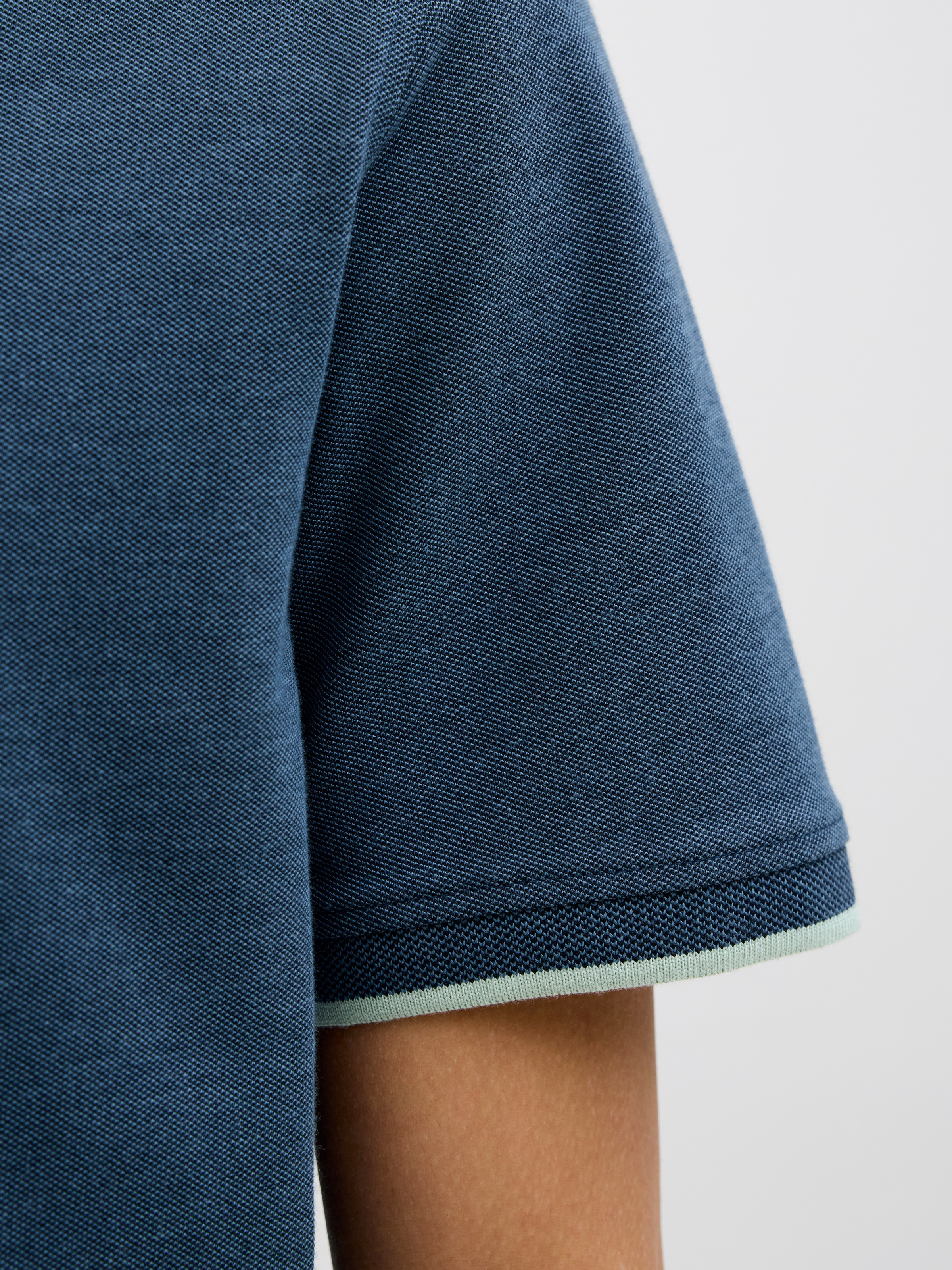 Jack & Jones Poloshirt »JJEPAULOS MAO POLO«, mit Logo Stickerei
