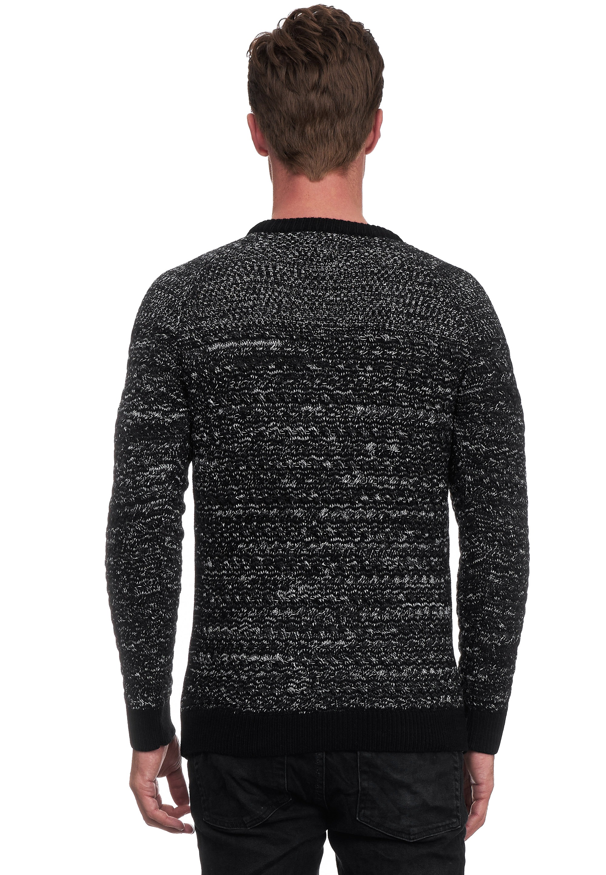 Rusty Neal Strickpullover, mit modischen Knöpfen