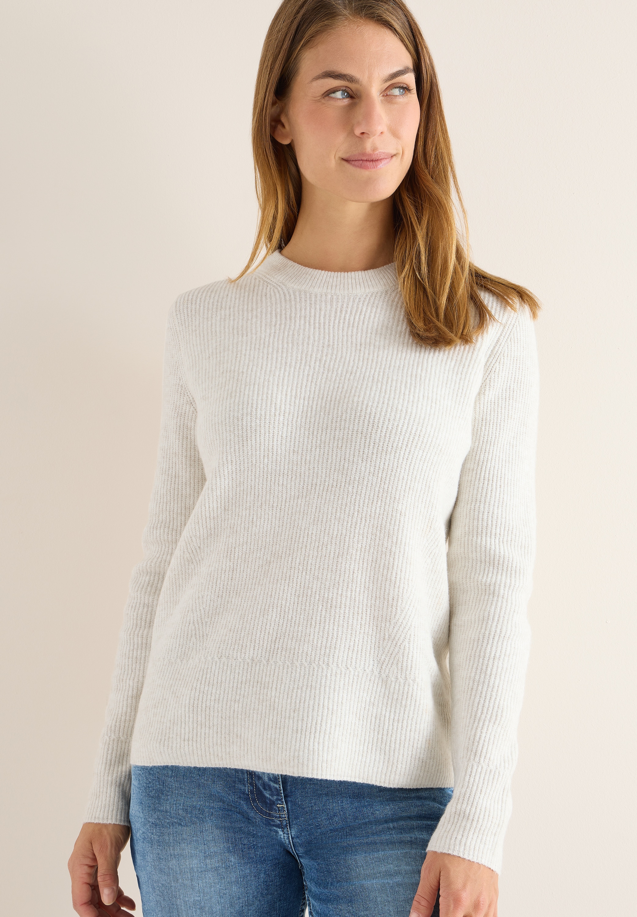 Cecil Strickpullover mit Strukturdetails günstig online kaufen