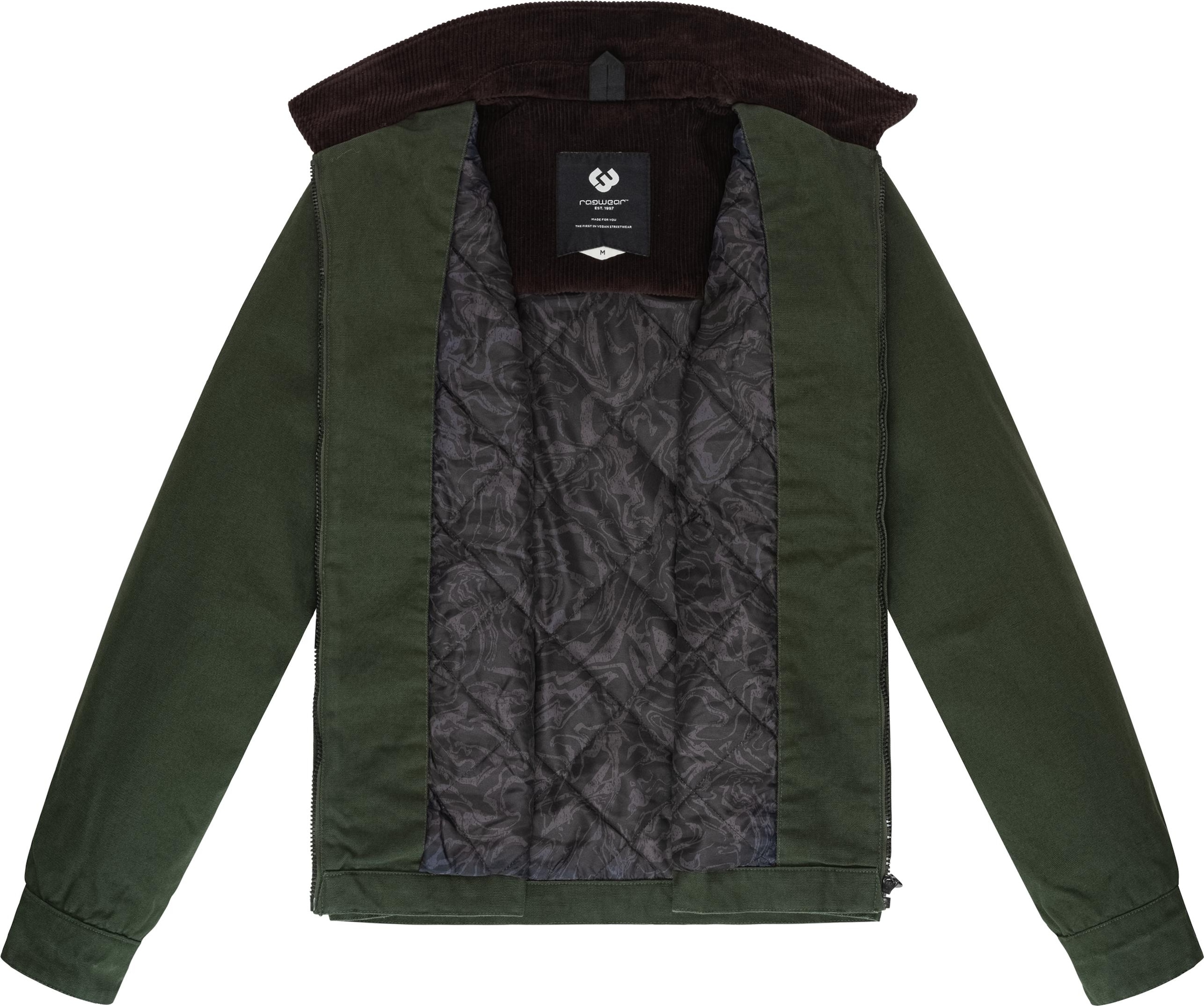 Ragwear Outdoorjacke »Cordyreo«, ohne Kapuze, stylische Herren Hemdjacke mit leichter Wattierung
