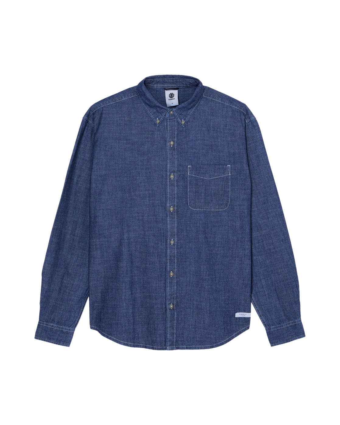 Element Langarmhemd »Button Down Regular Chambray«
