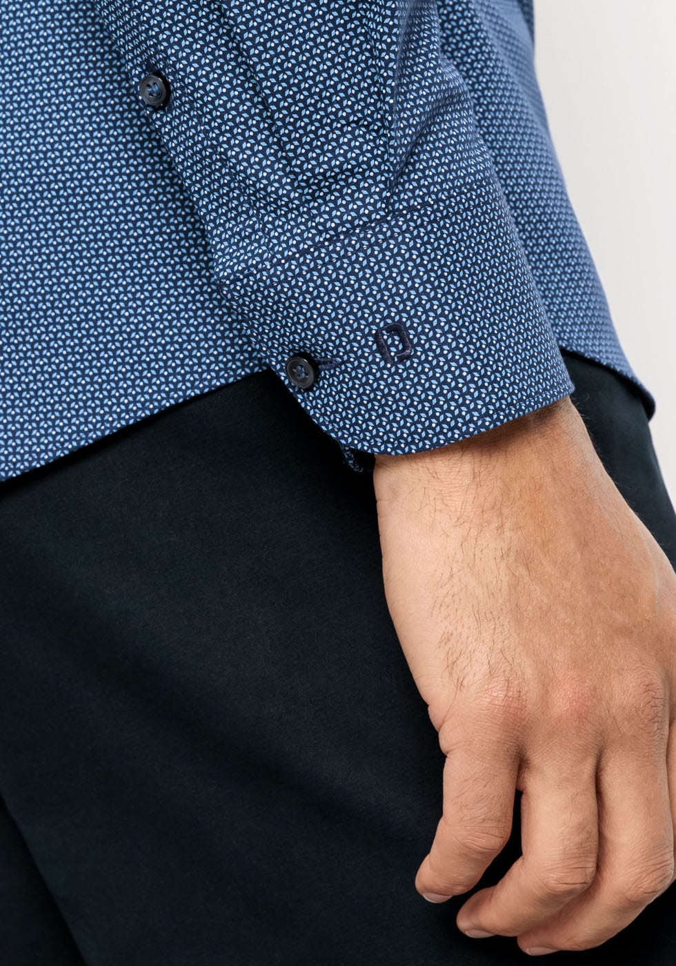 OLYMP Businesshemd »Level Five 24/Seven body fit« mit markantem Minimal-Design