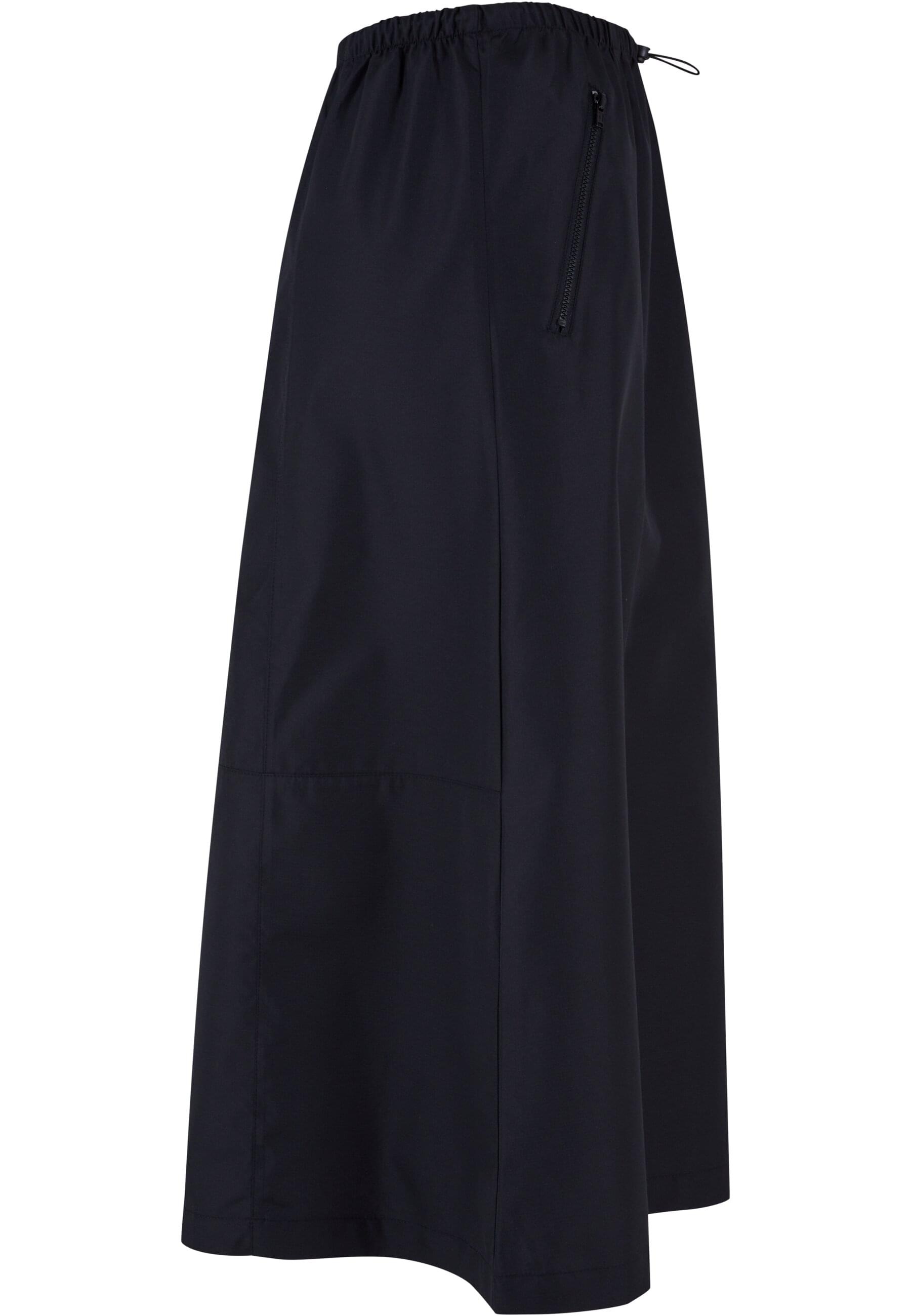 URBAN CLASSICS Sommerrock »Urban Classics Damen Ladies Ripstop Parachute Midi Skirt«, (1 tlg.)