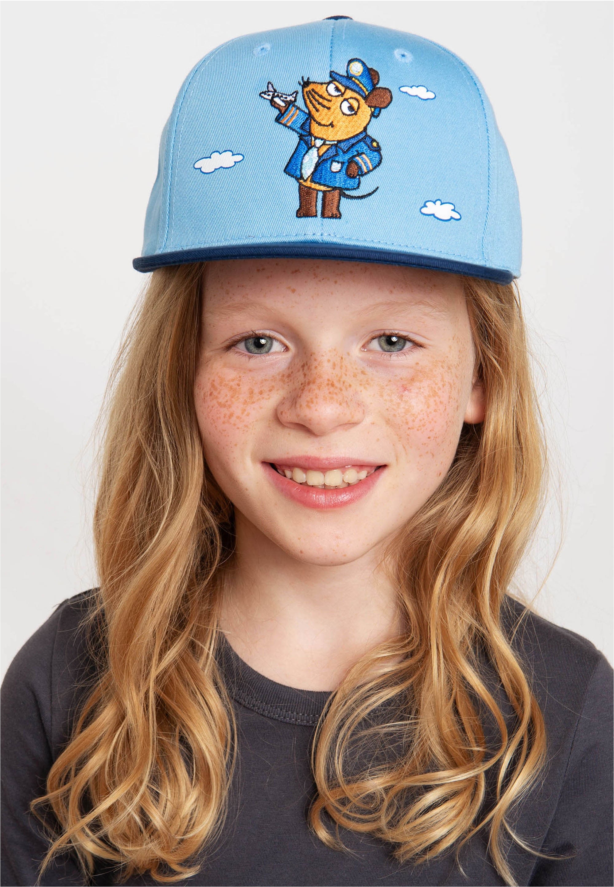 koaa Baseball Cap »Maus - Pilot« mit detailreicher Stickerei