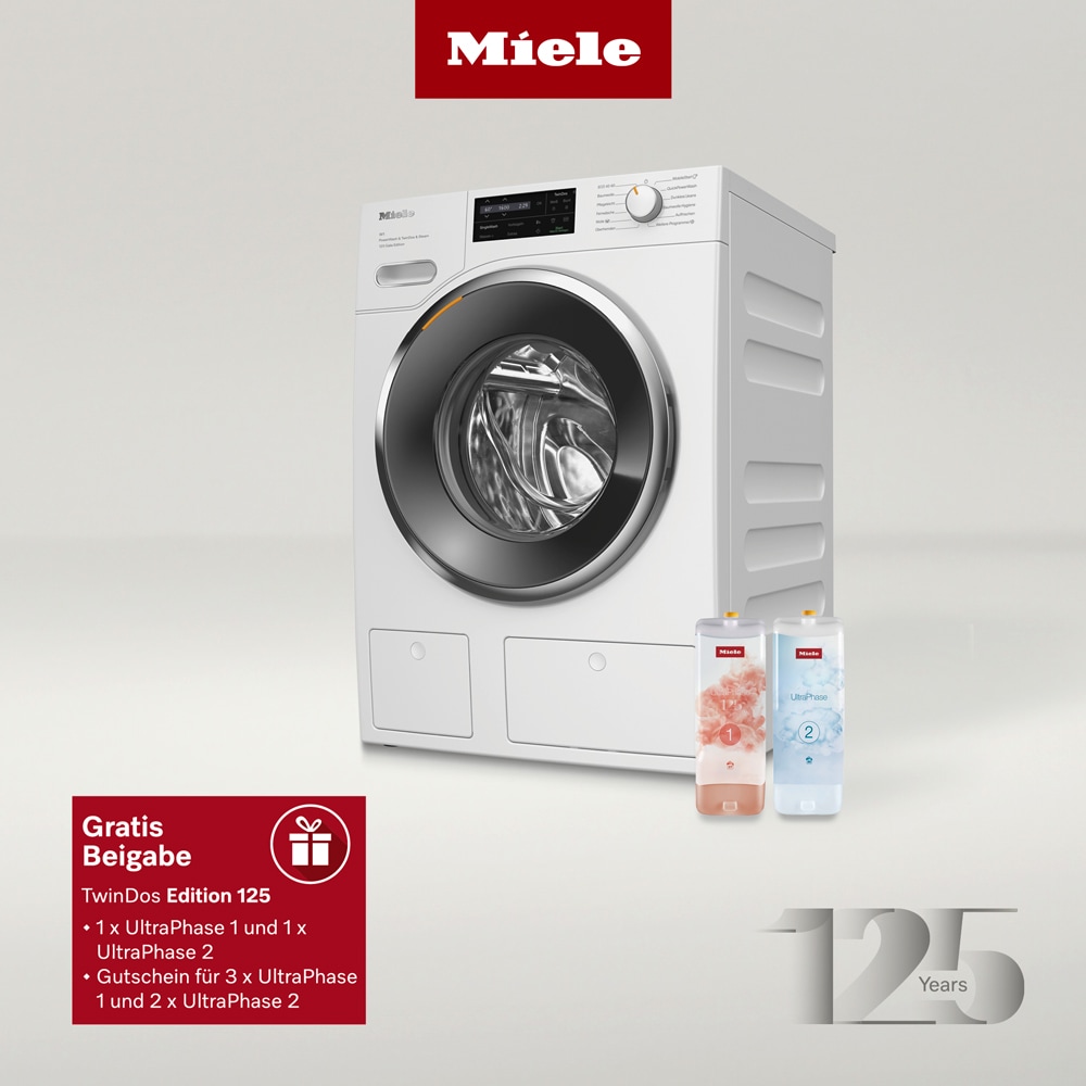 Miele Waschmaschine »WSB383 WPS 125 Edition«, 8 kg, 1400 U/min