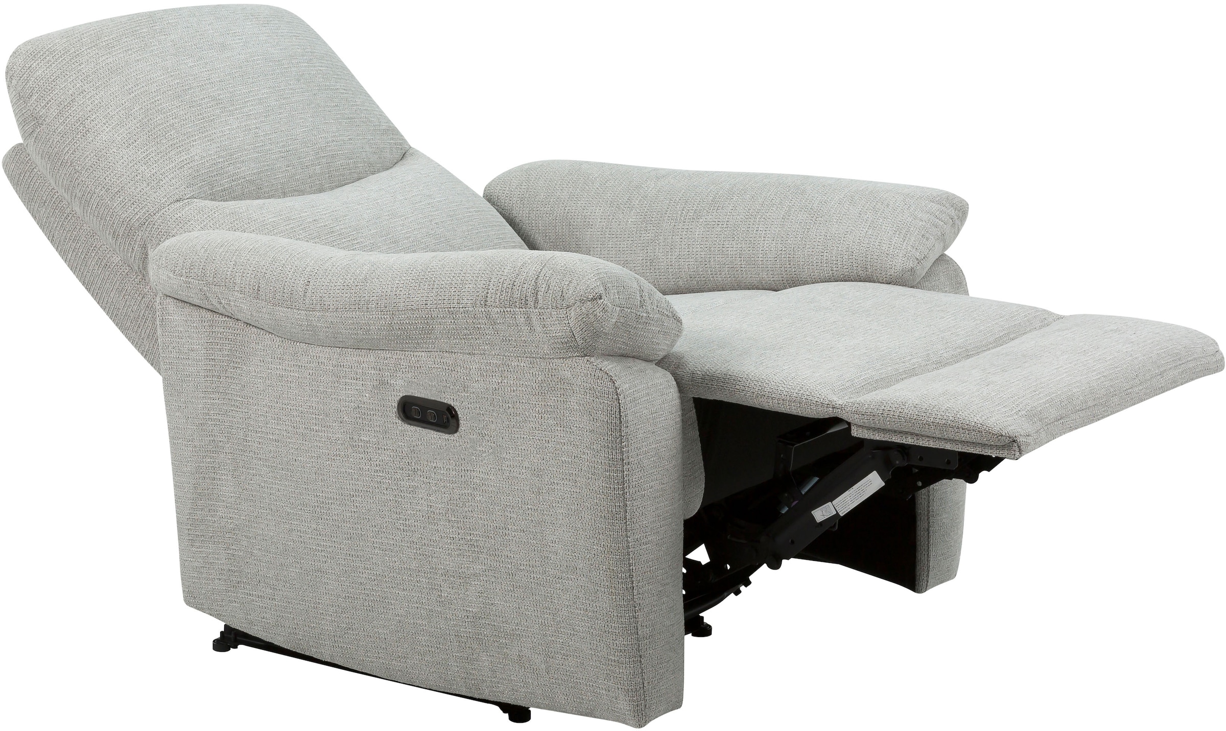 Home affaire Relaxsessel »ODILON, TV-Sessel mit Relax- und Liegefunktion, Struktur-Bezug«, manuelle und elektrische Funktion (mit USB A/C), Federkern-Polsterung