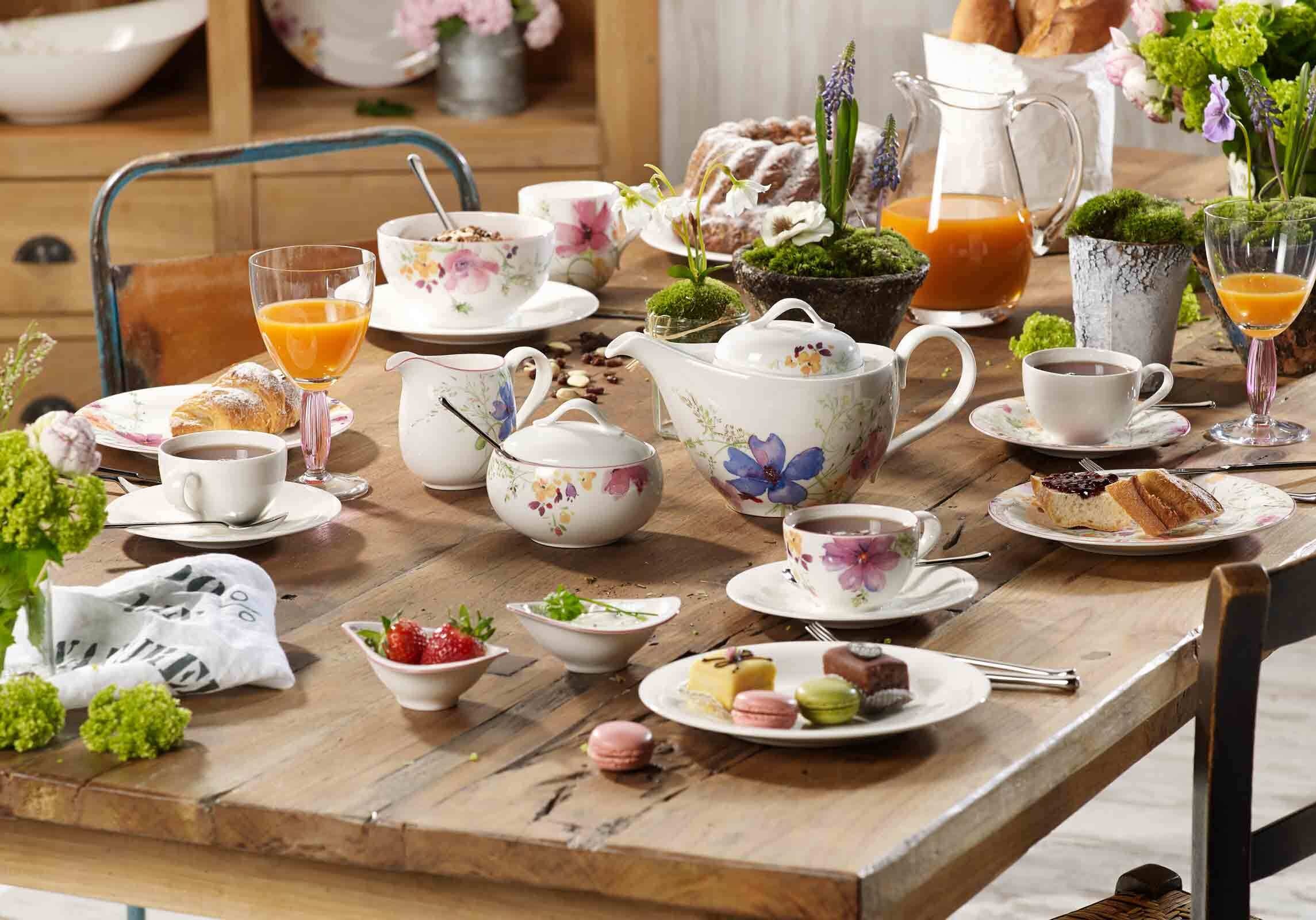 Villeroy & Boch Espressotasse "Mokka-/Espressotassen Mariefleur Gris Basic günstig online kaufen