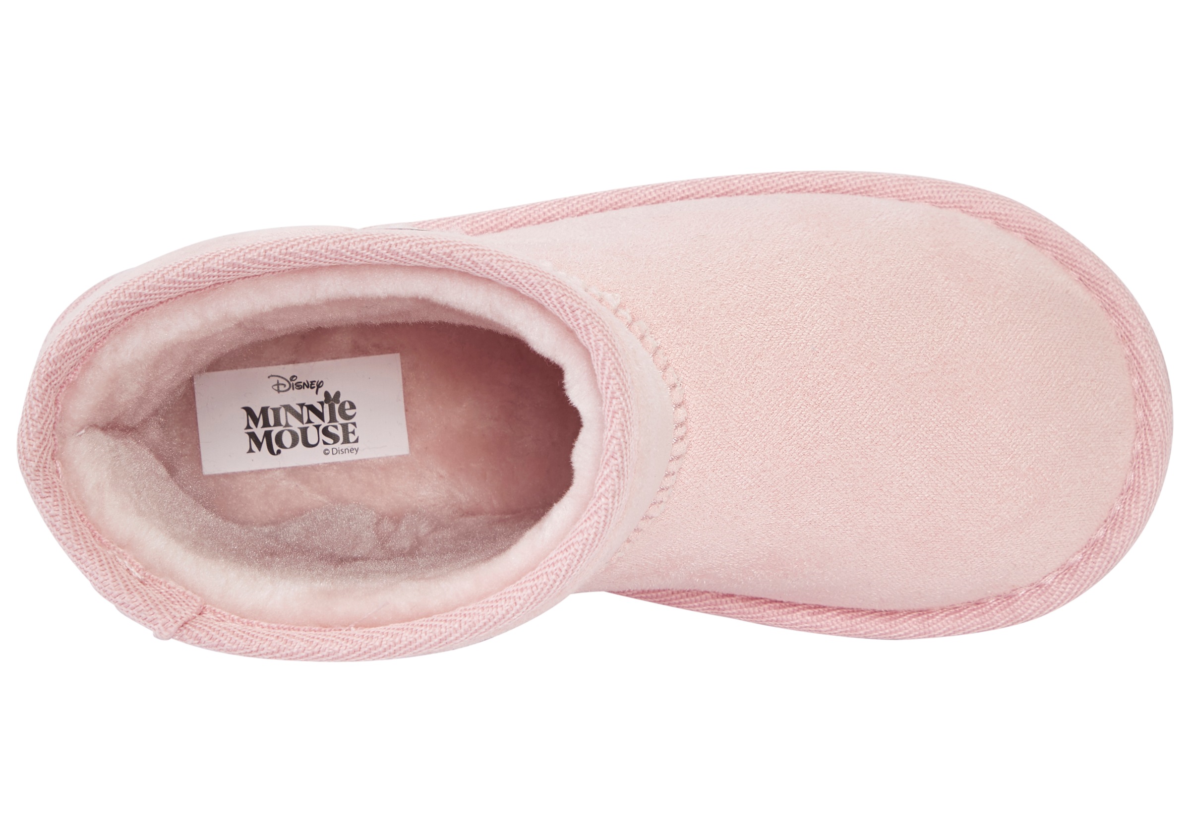Schlupfboots DISNEY "MINNIE", Mädchen, Gr. 27, pink, Textil, Schuhe Schlupfboots, Winterschuhe, Winterboots, Snowboots, Schlupfstiefel, gefüttert 3