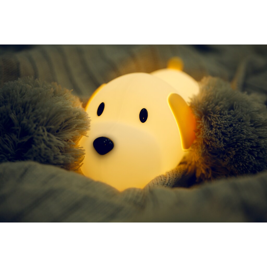 niermann LED Nachtlicht »Doggy Dog«, 1 flammig-flammig, Nachtlicht Doggy-Dog